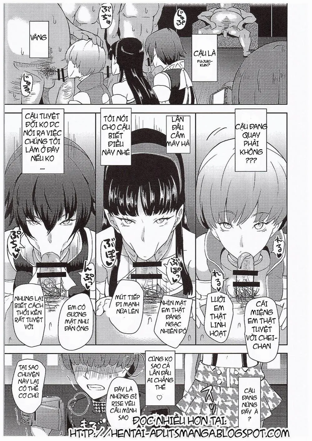 HentaiVN.net - Ảnh 9 - Shadow World III Kujikawa Rise No Baai (Persona 4) - Chap 1