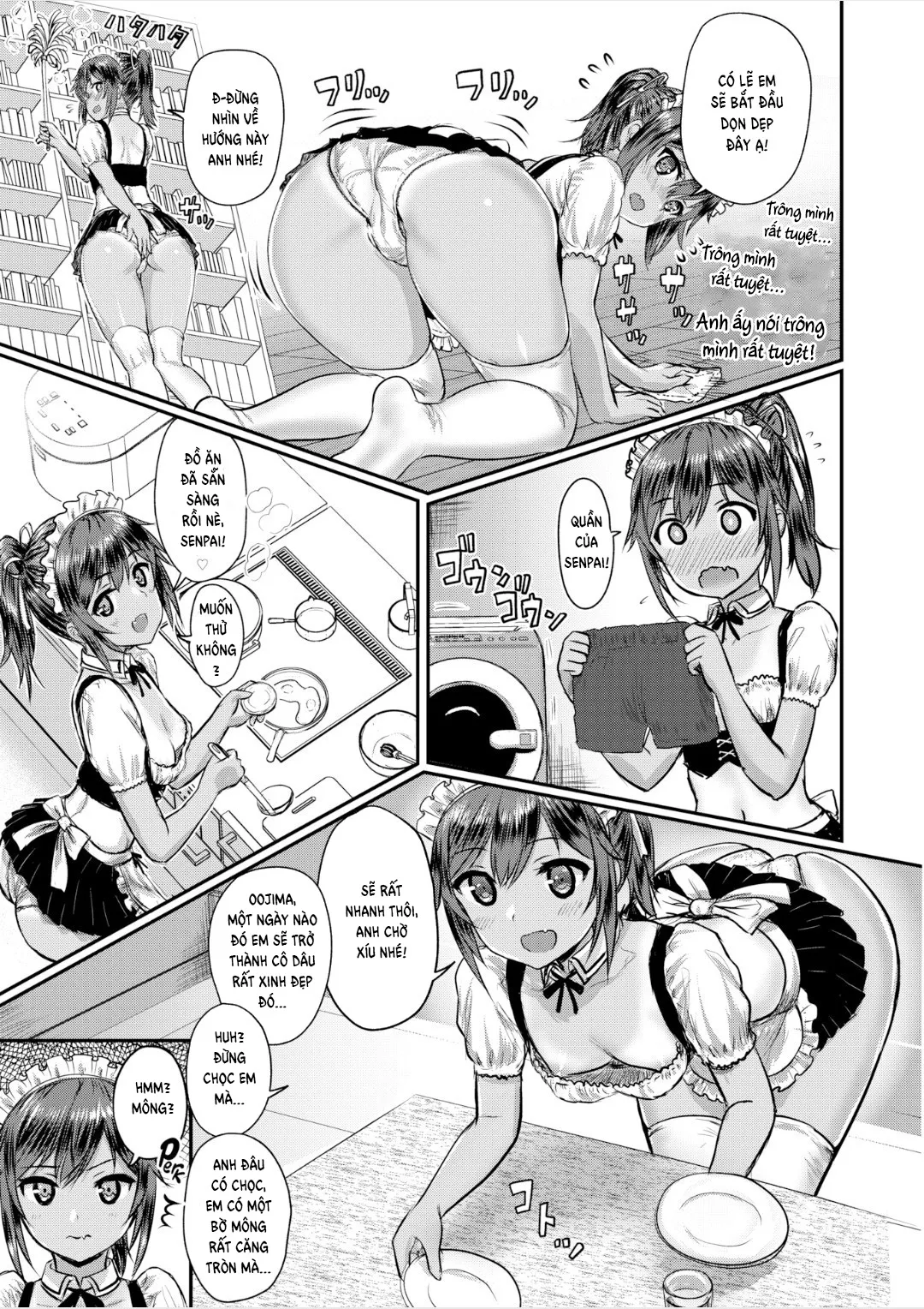 HentaiVN.net - Ảnh 3 - Peach Butt Service - Chap 1