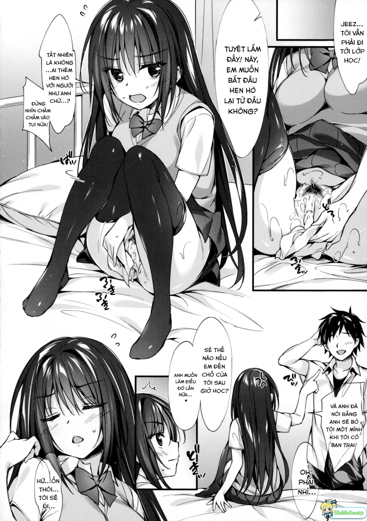 HentaiVN.net - Ảnh 19 - JK-chan to Motokare-kun [JK-chan and Motokare-kun ; JK-chan và Motokare-kun] - Chap 1