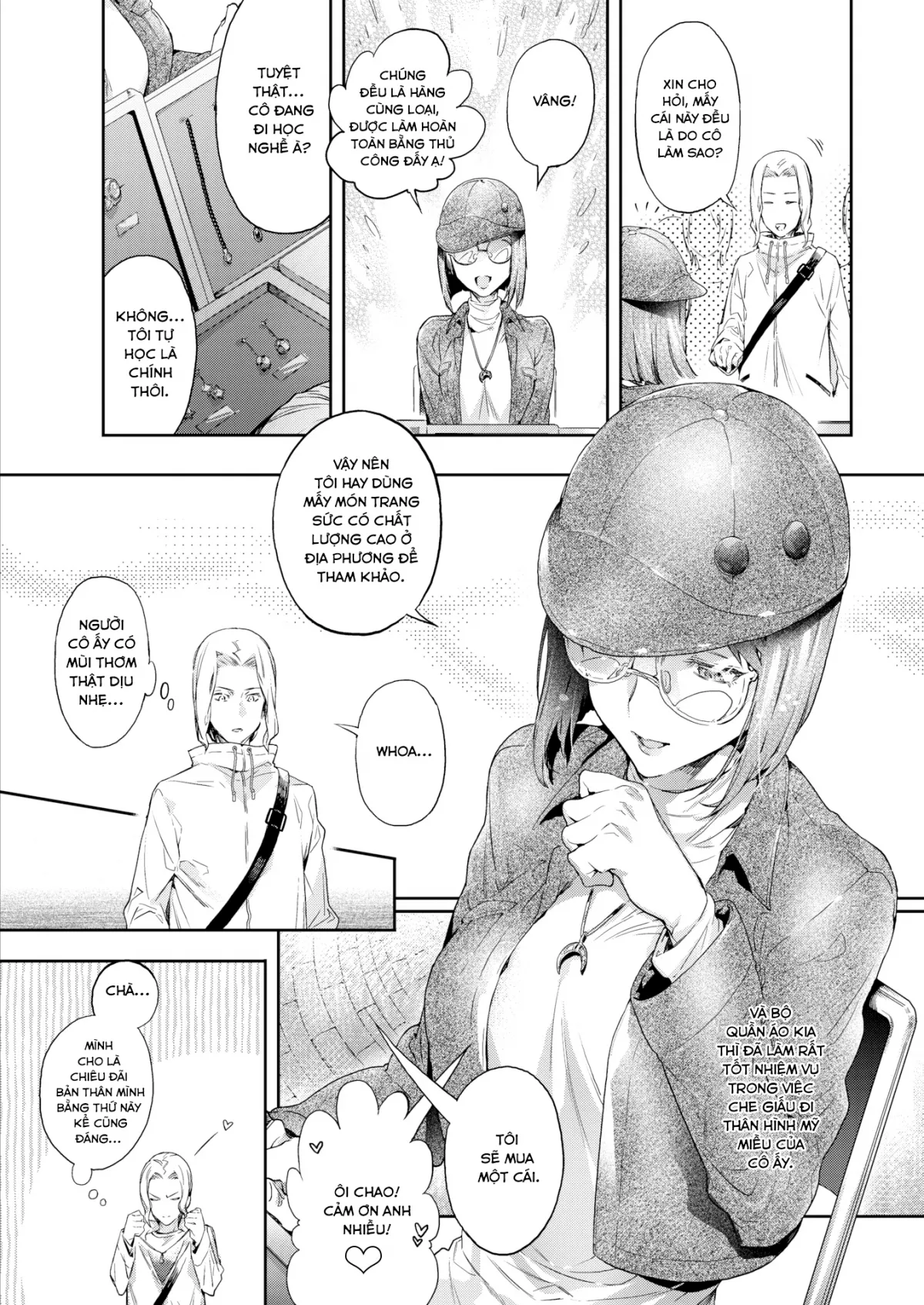 HentaiVN.net - Ảnh 4 - Nữ Đạo Tặc Xinh Đẹp Và Chàng Bảo Vệ May Mắn! [Imitation] - Chap 1