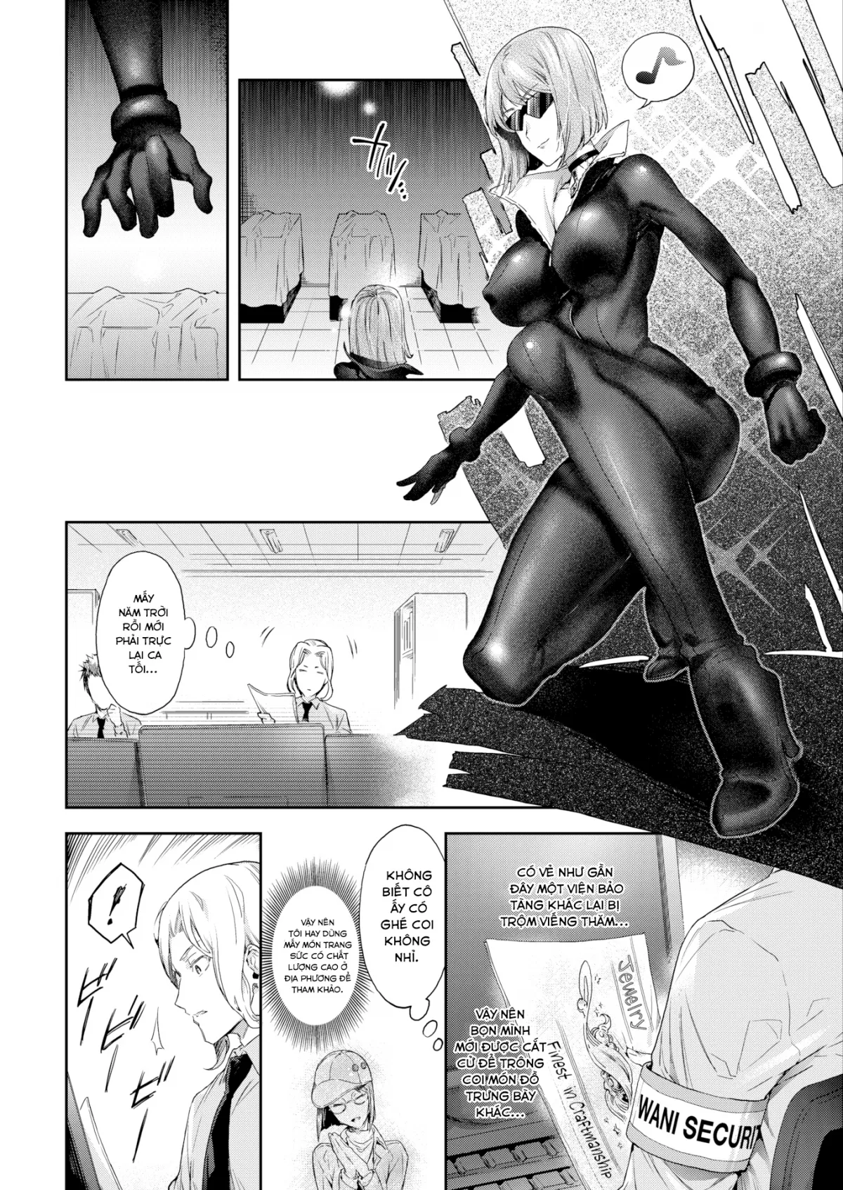 HentaiVN.net - Ảnh 5 - Nữ Đạo Tặc Xinh Đẹp Và Chàng Bảo Vệ May Mắn! [Imitation] - Chap 1