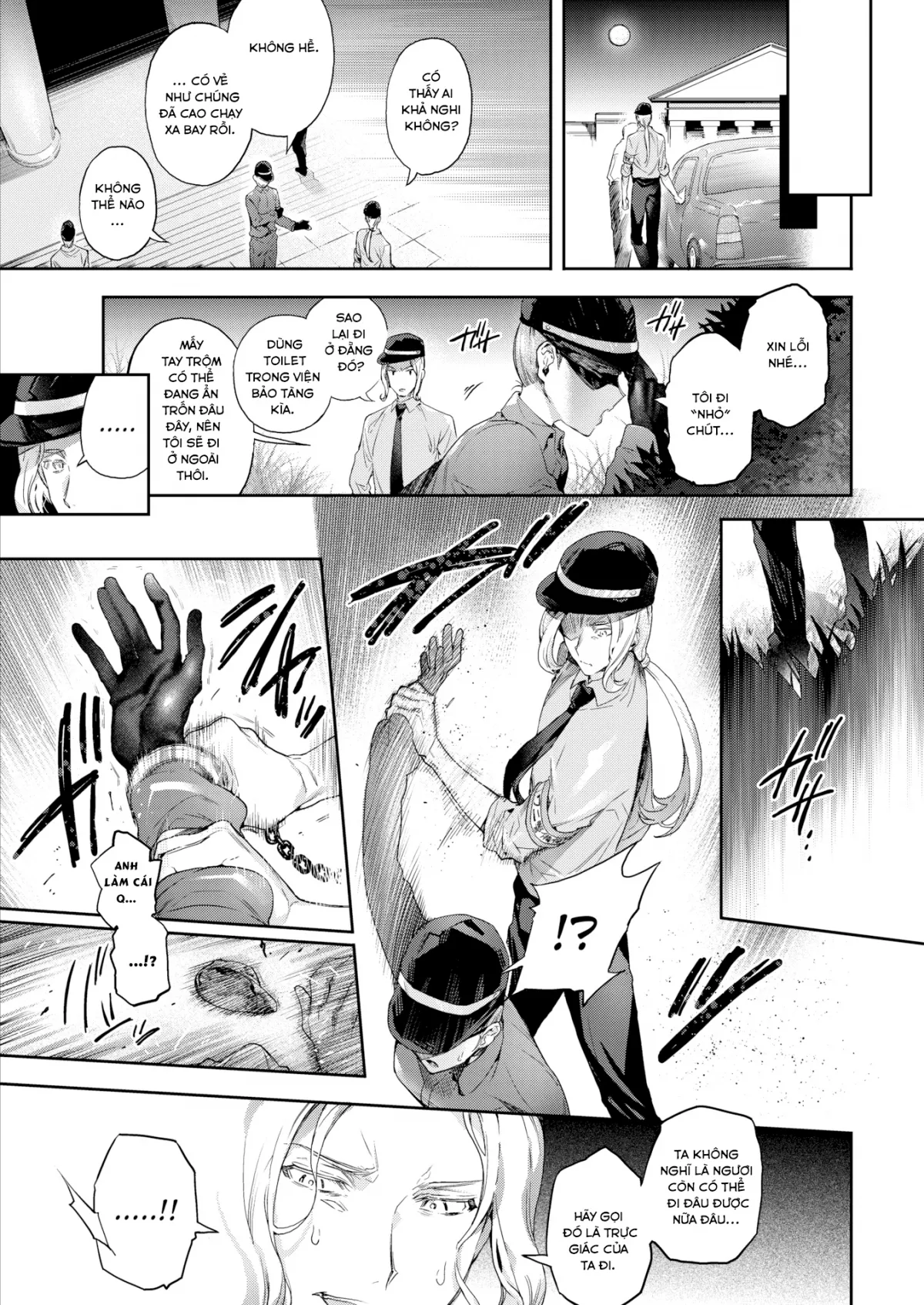 HentaiVN.net - Ảnh 6 - Nữ Đạo Tặc Xinh Đẹp Và Chàng Bảo Vệ May Mắn! [Imitation] - Chap 1