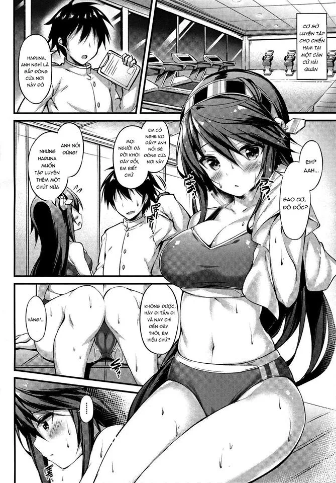 HentaiVN.net - Ảnh 4 - Rikusepa Shukujo Haruna no Nimensei Rokuki (Kantai Collection -KanColle-) [陸セパ淑女榛名の二面性録記 (艦隊これくしょん -艦これ-)] - Chap 1