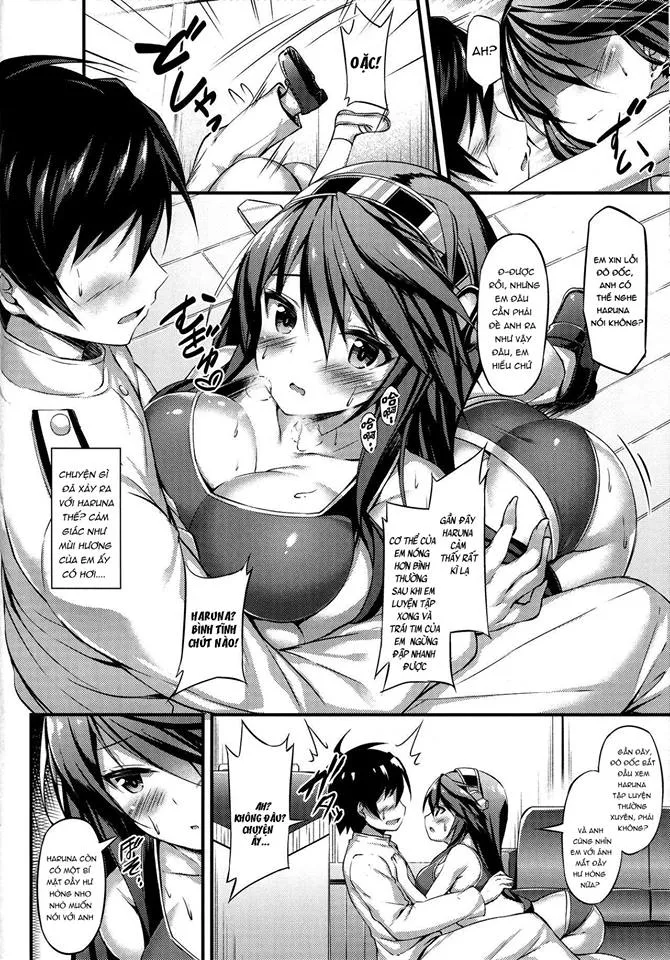 HentaiVN.net - Ảnh 6 - Rikusepa Shukujo Haruna no Nimensei Rokuki (Kantai Collection -KanColle-) [陸セパ淑女榛名の二面性録記 (艦隊これくしょん -艦これ-)] - Chap 1