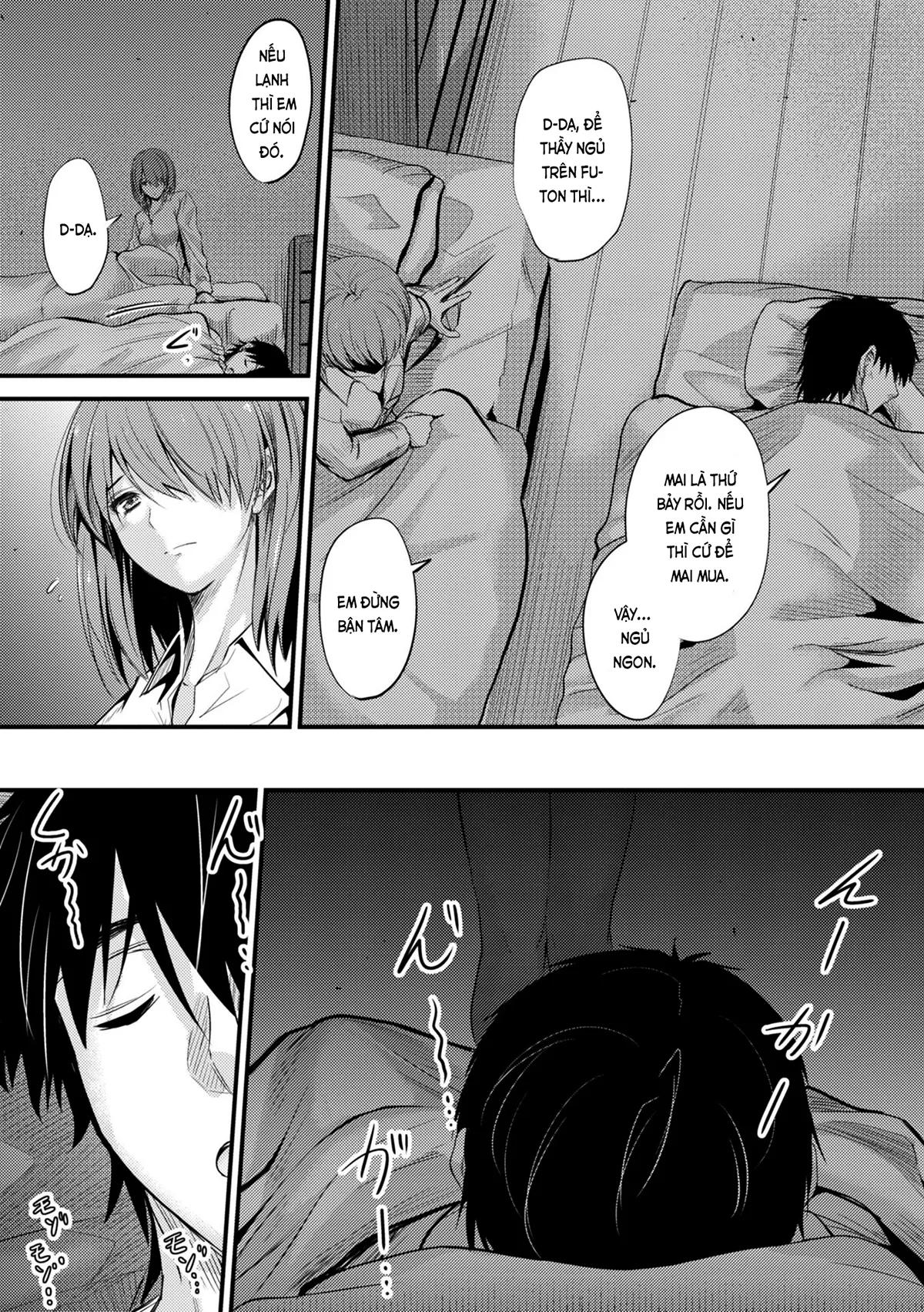 HentaiVN.net - Ảnh 11 - Học trò ở nhờ [Thầy thích bên trong ai?; どっちの膣内が好き？; Docchi no Naka ga Suki?; Which is your favorite vagina?] - Chap 1