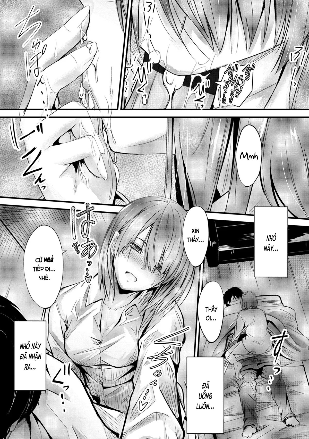 HentaiVN.net - Ảnh 15 - Học trò ở nhờ [Thầy thích bên trong ai?; どっちの膣内が好き？; Docchi no Naka ga Suki?; Which is your favorite vagina?] - Chap 1