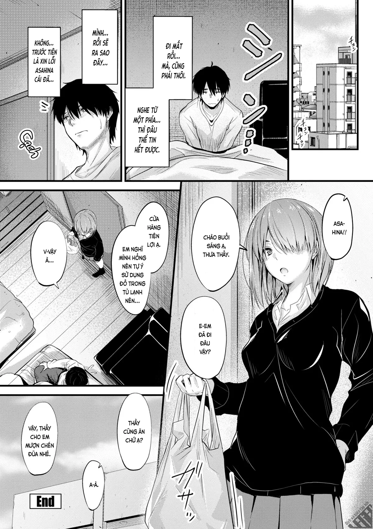 HentaiVN.net - Ảnh 28 - Học trò ở nhờ [Thầy thích bên trong ai?; どっちの膣内が好き？; Docchi no Naka ga Suki?; Which is your favorite vagina?] - Chap 1
