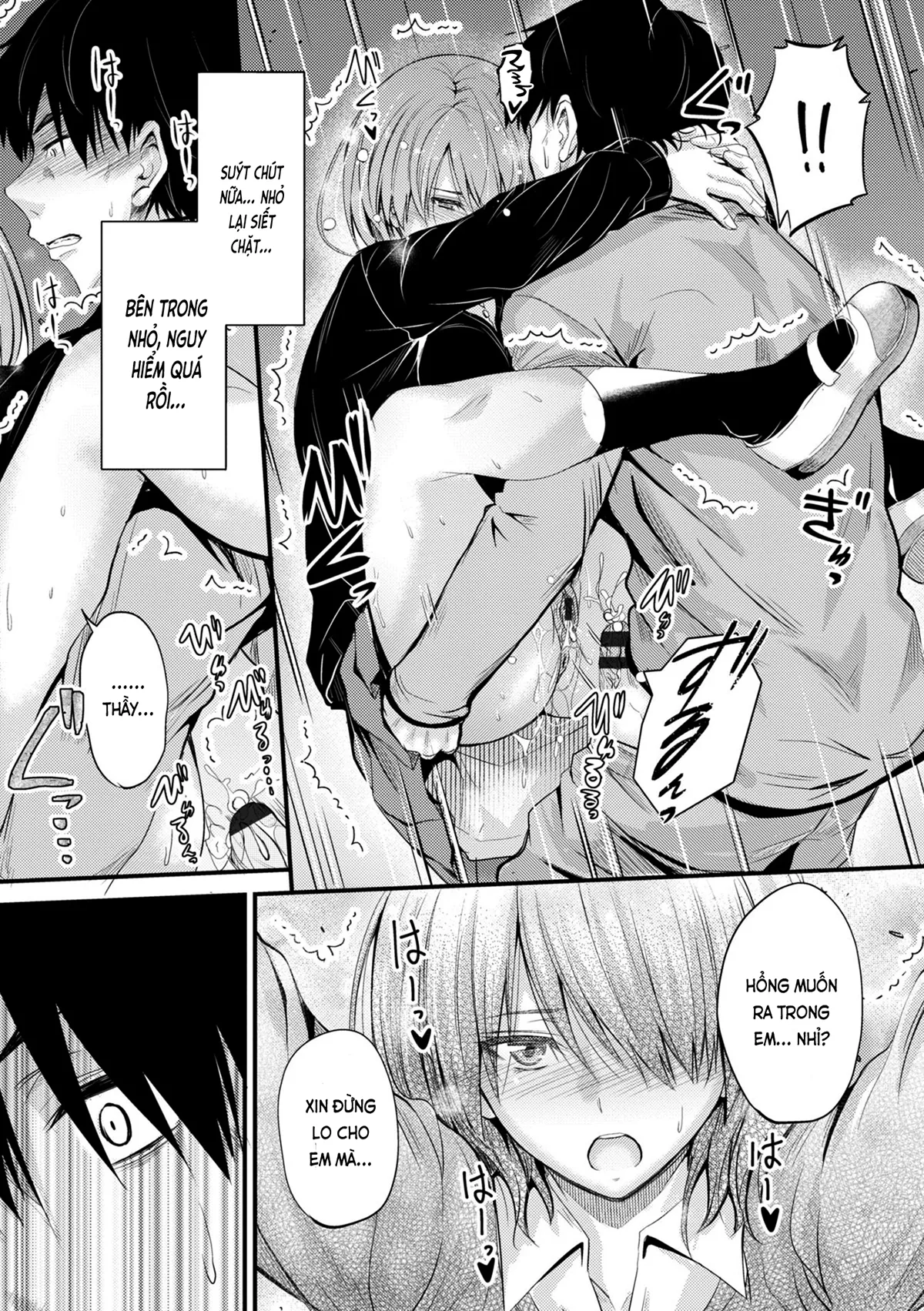 HentaiVN.net - Ảnh 12 - Học trò ở nhờ [Thầy thích bên trong ai?; どっちの膣内が好き？; Docchi no Naka ga Suki?; Which is your favorite vagina?] - Chap 2