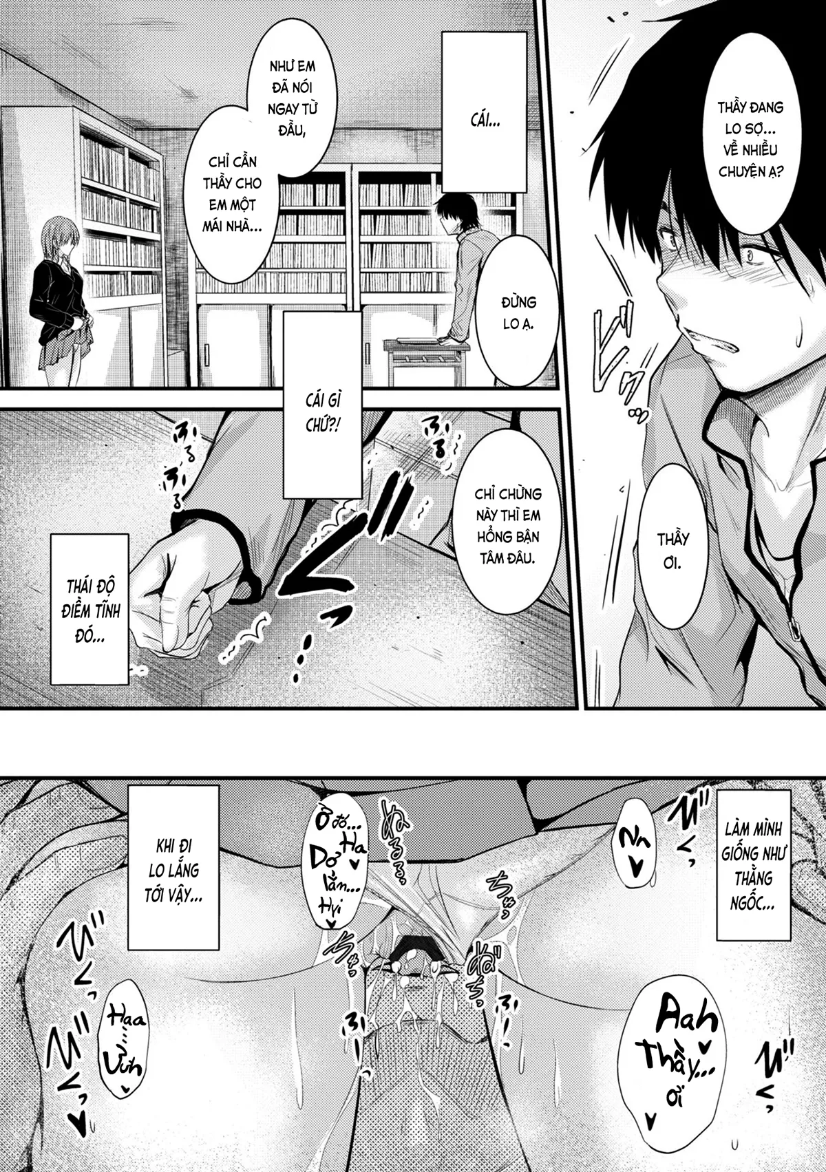 HentaiVN.net - Ảnh 6 - Học trò ở nhờ [Thầy thích bên trong ai?; どっちの膣内が好き？; Docchi no Naka ga Suki?; Which is your favorite vagina?] - Chap 2