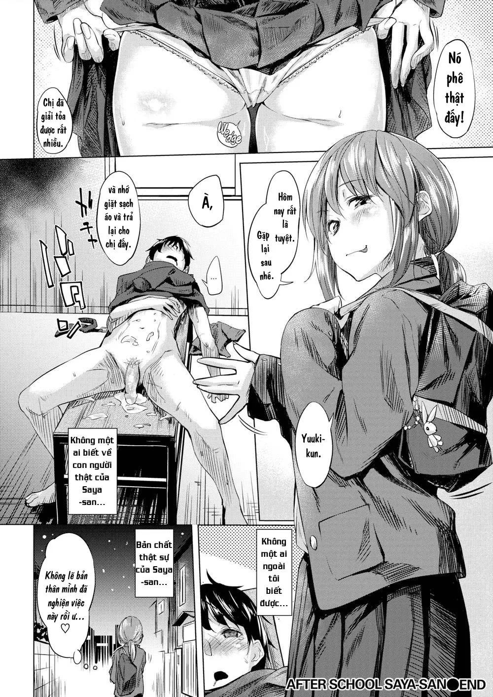 HentaiVN.net - Ảnh 21 - Sau Giờ Học Cùng Saya-san... [After School Saya-san] - Chap 1