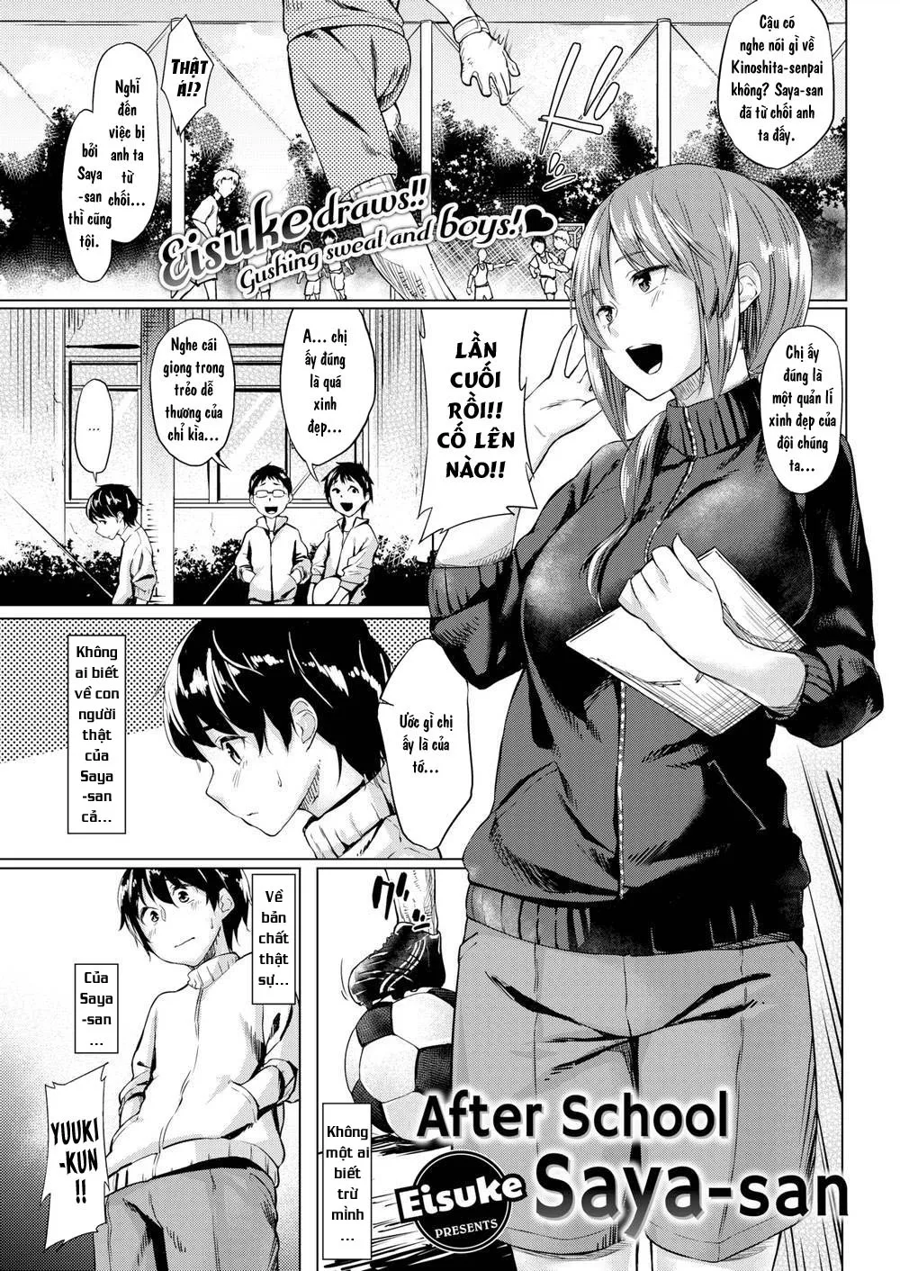 HentaiVN.net - Ảnh 4 - Sau Giờ Học Cùng Saya-san... [After School Saya-san] - Chap 1