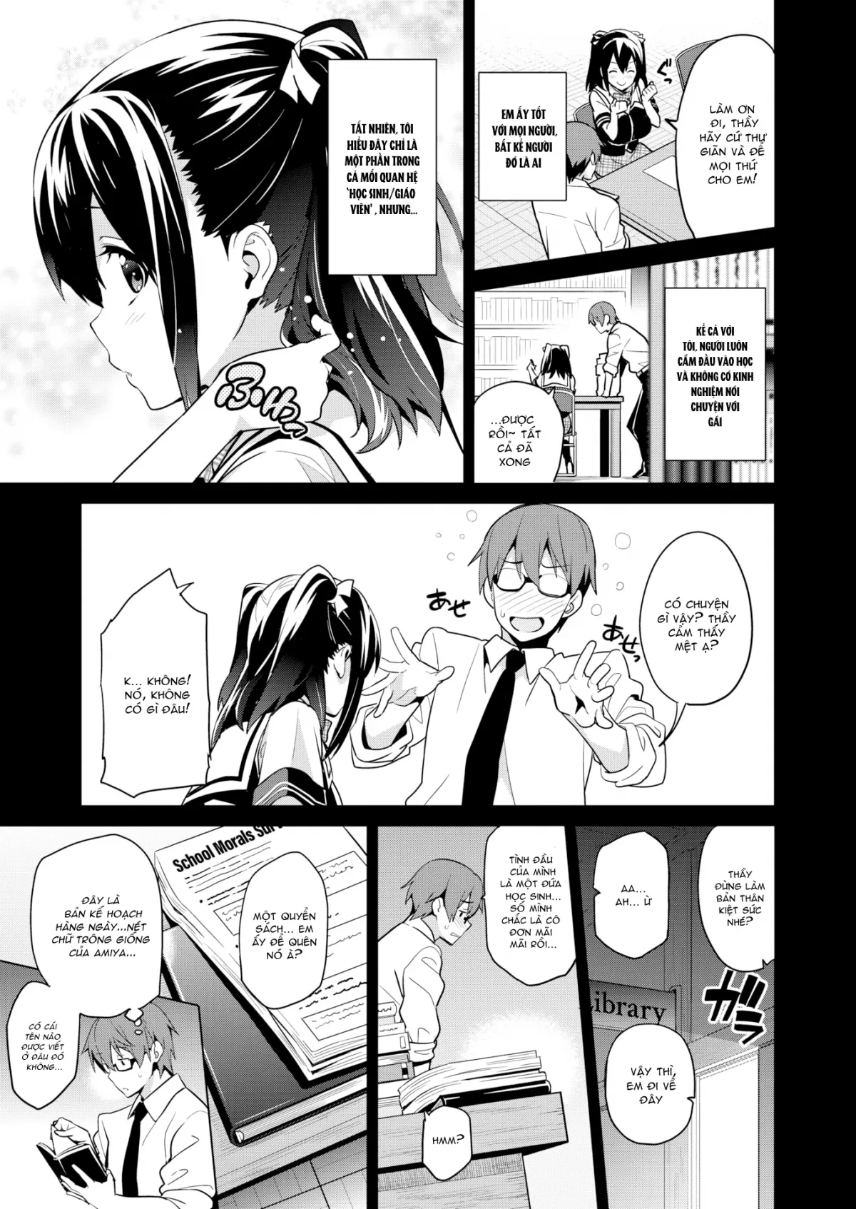 HentaiVN.net - Ảnh 5 - Em ấy là thiên thần, cũng là ác quỷ luôn! - Chap 1