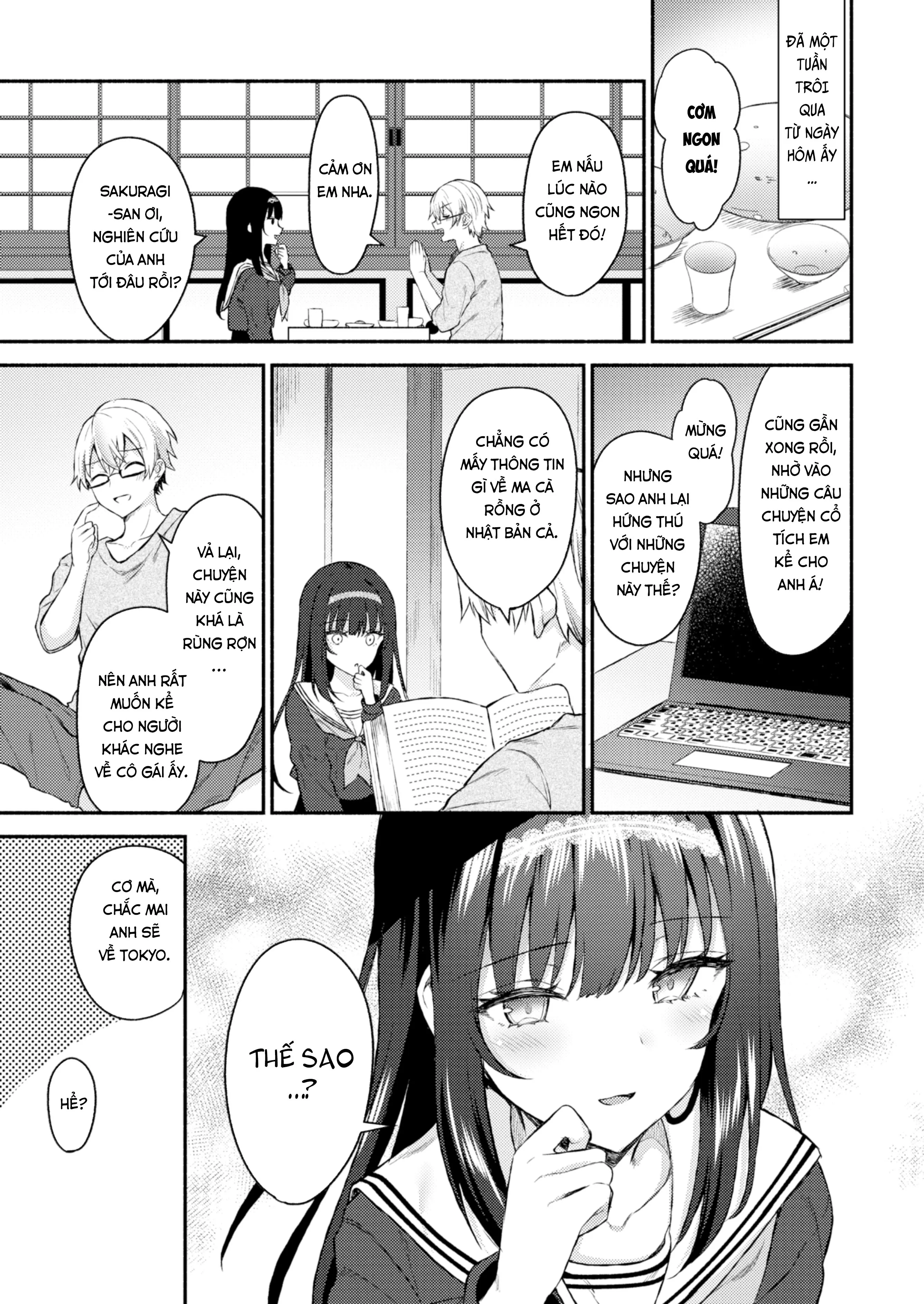HentaiVN.net - Ảnh 4 - Khoảnh Khắc Cuối Cùng Của Em! [In Her Last Moments] - Chap 1
