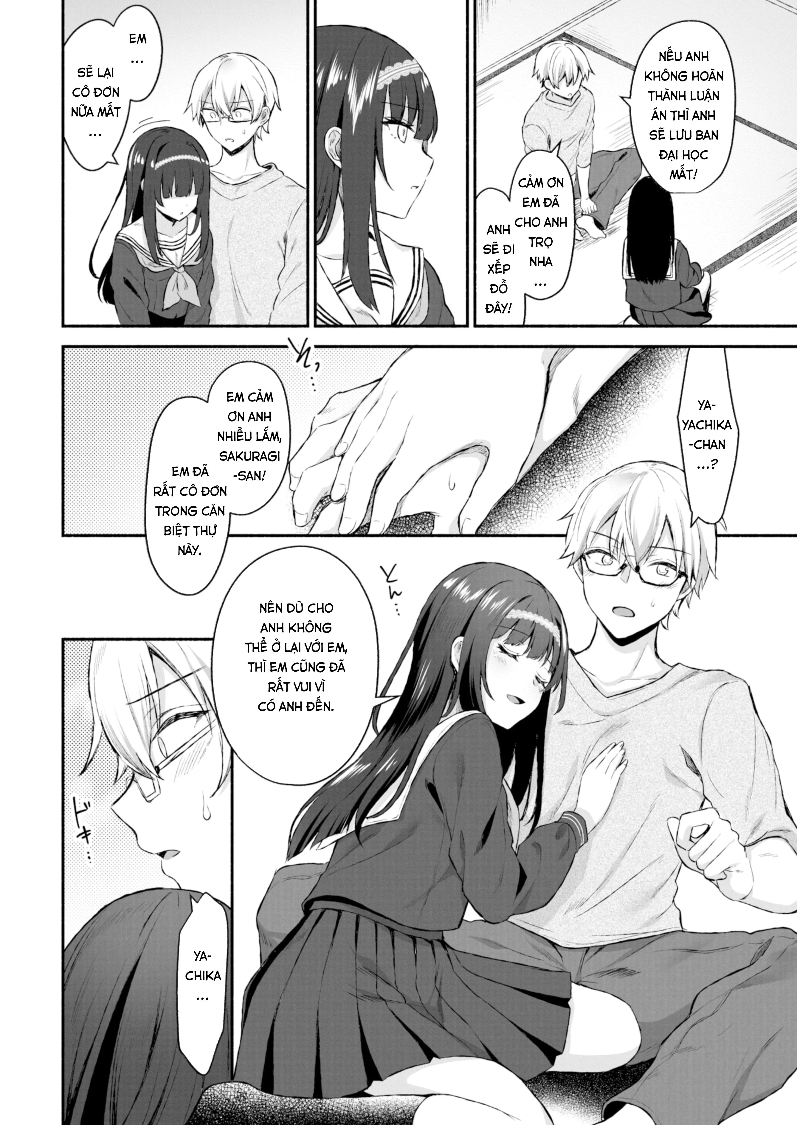 HentaiVN.net - Ảnh 5 - Khoảnh Khắc Cuối Cùng Của Em! [In Her Last Moments] - Chap 1