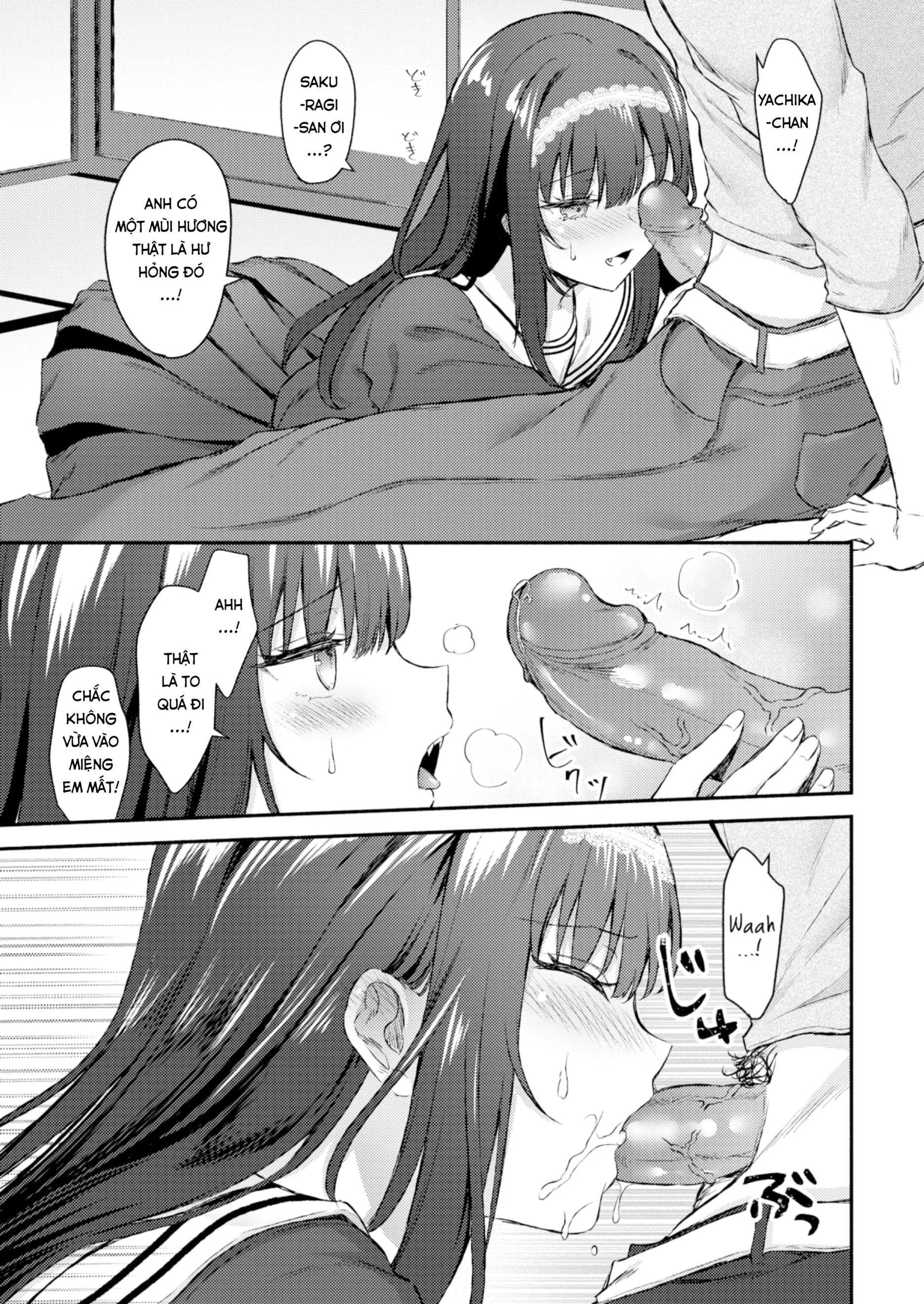 HentaiVN.net - Ảnh 8 - Khoảnh Khắc Cuối Cùng Của Em! [In Her Last Moments] - Chap 1