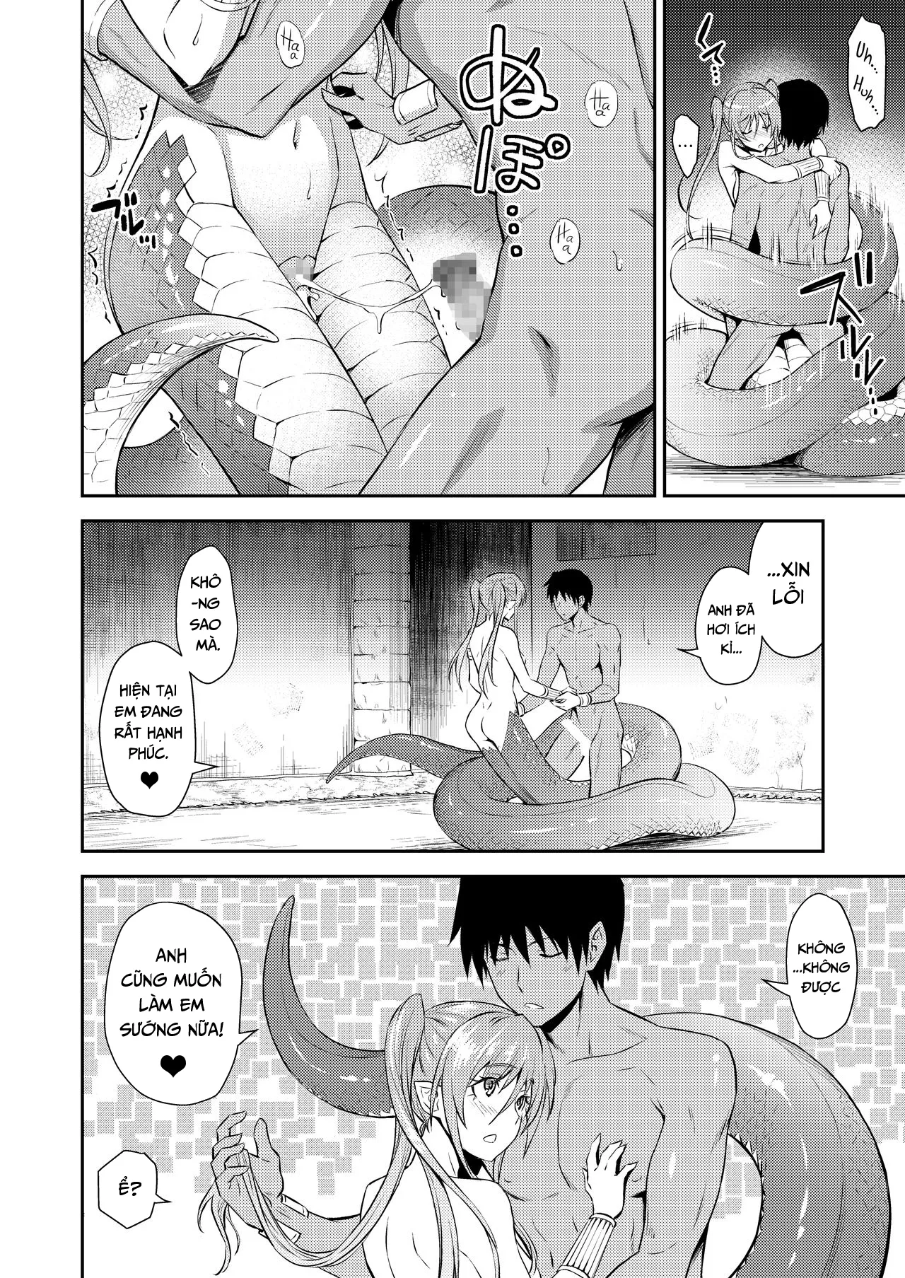 HentaiVN.net - Ảnh 20 - Nàng Lamia xinh đẹp [Pretty Lamia] - Chap 1