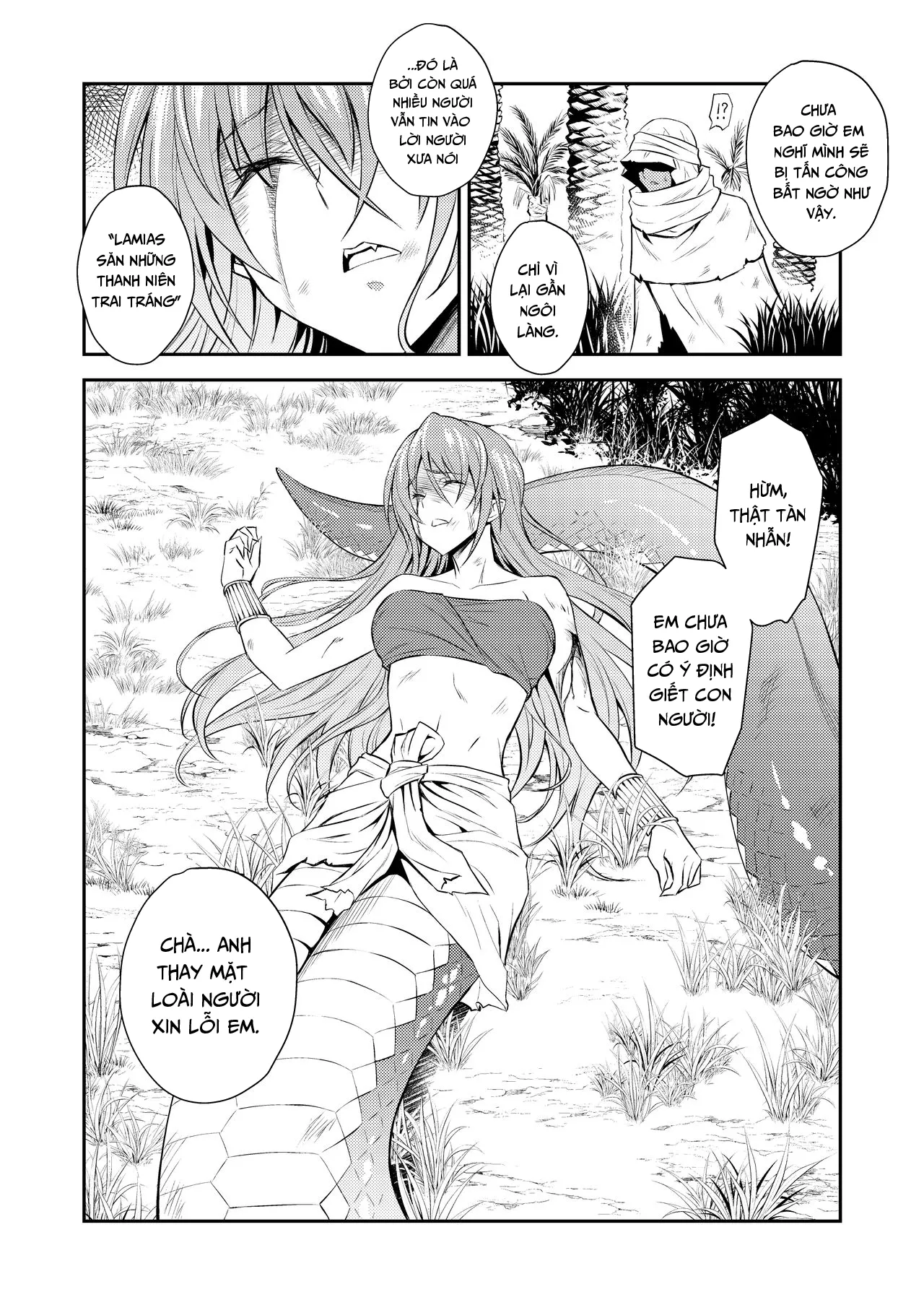 HentaiVN.net - Ảnh 6 - Nàng Lamia xinh đẹp [Pretty Lamia] - Chap 1