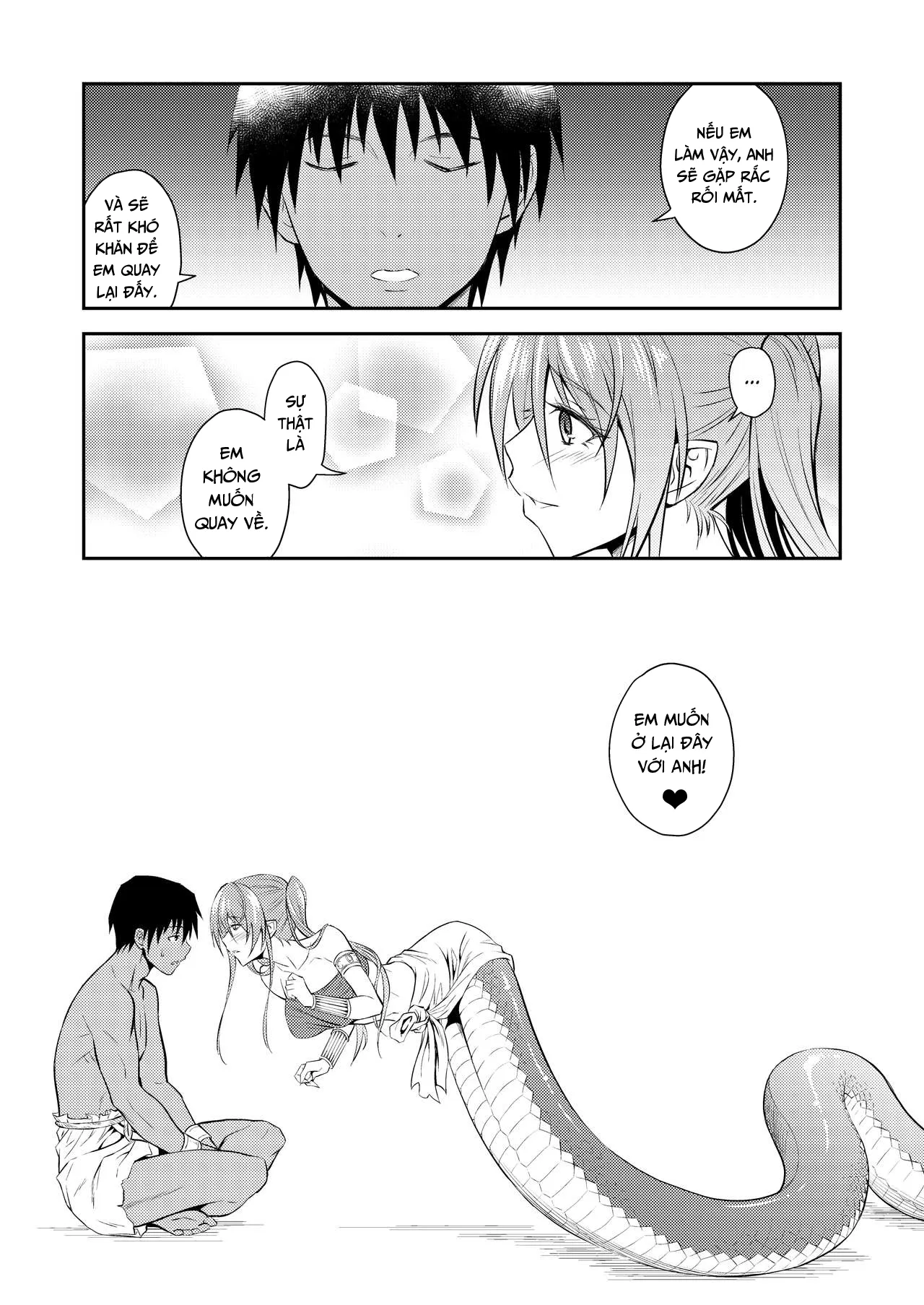 HentaiVN.net - Ảnh 9 - Nàng Lamia xinh đẹp [Pretty Lamia] - Chap 1
