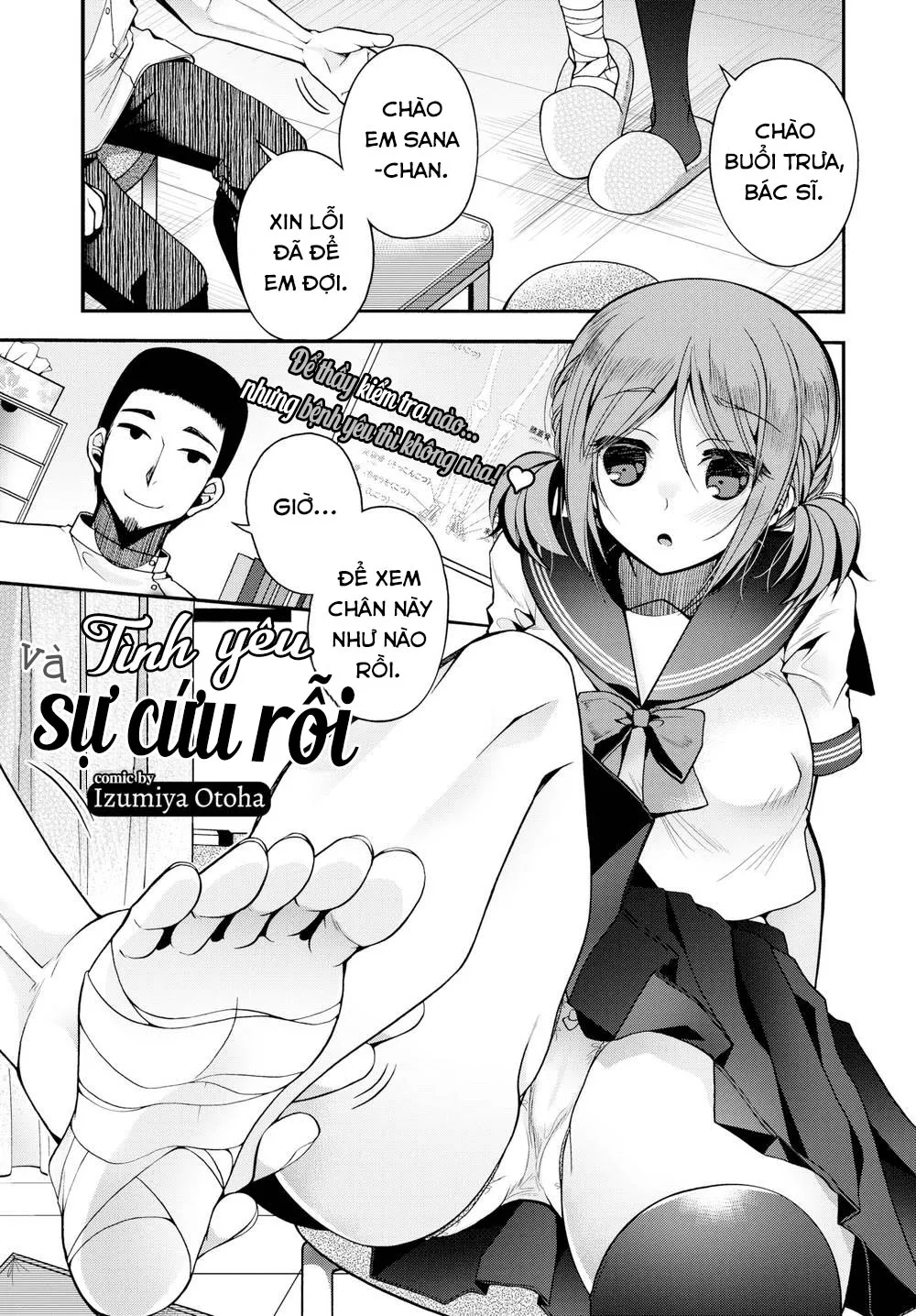 HentaiVN.net - Ảnh 3 - Tình yêu và sự cứu rỗi [lovesick with a cure] - Chap 1