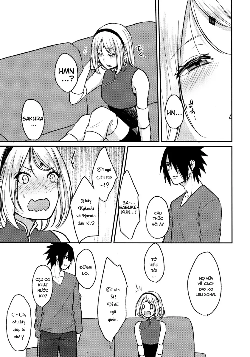 HentaiVN.net - Ảnh 14 - Yoi Dore Romanchika | Good Romantica (Naruto) - Chap 1