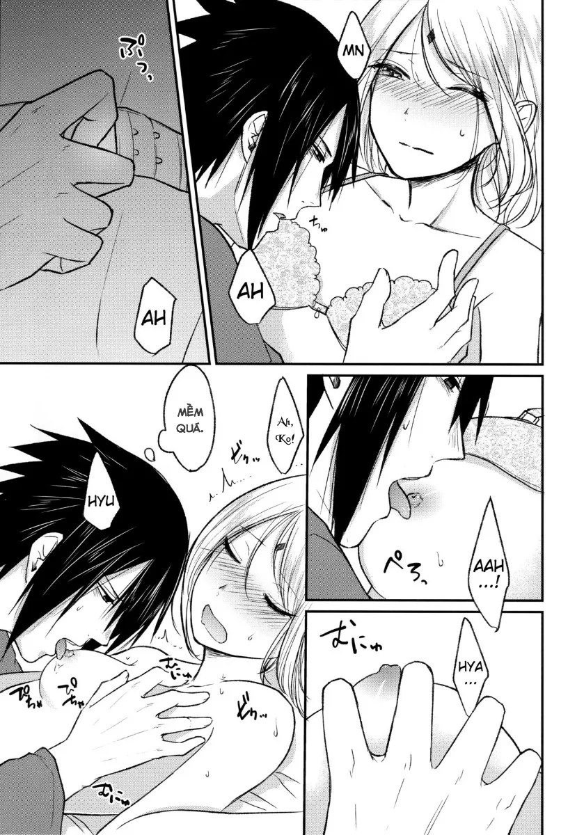 HentaiVN.net - Ảnh 24 - Yoi Dore Romanchika | Good Romantica (Naruto) - Chap 1