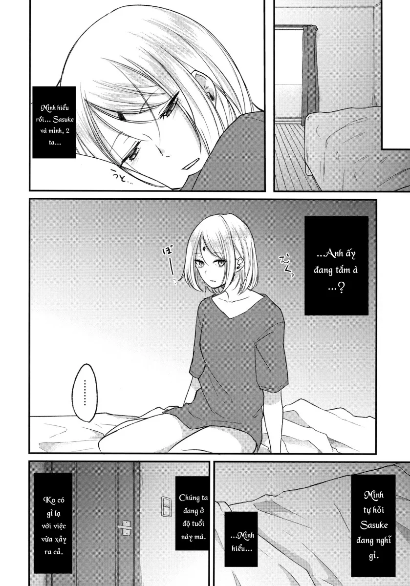 HentaiVN.net - Ảnh 39 - Yoi Dore Romanchika | Good Romantica (Naruto) - Chap 1