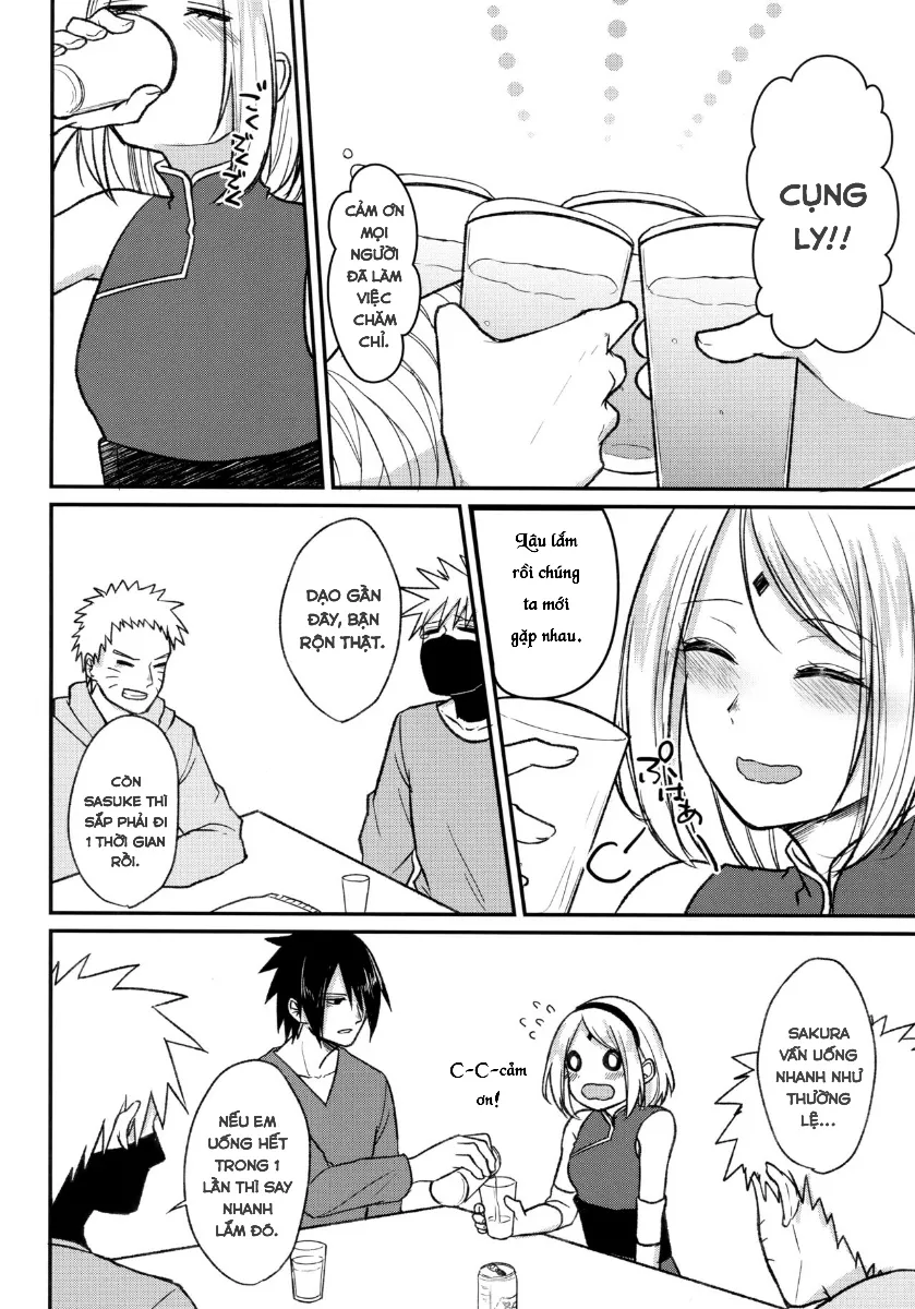 HentaiVN.net - Ảnh 7 - Yoi Dore Romanchika | Good Romantica (Naruto) - Chap 1