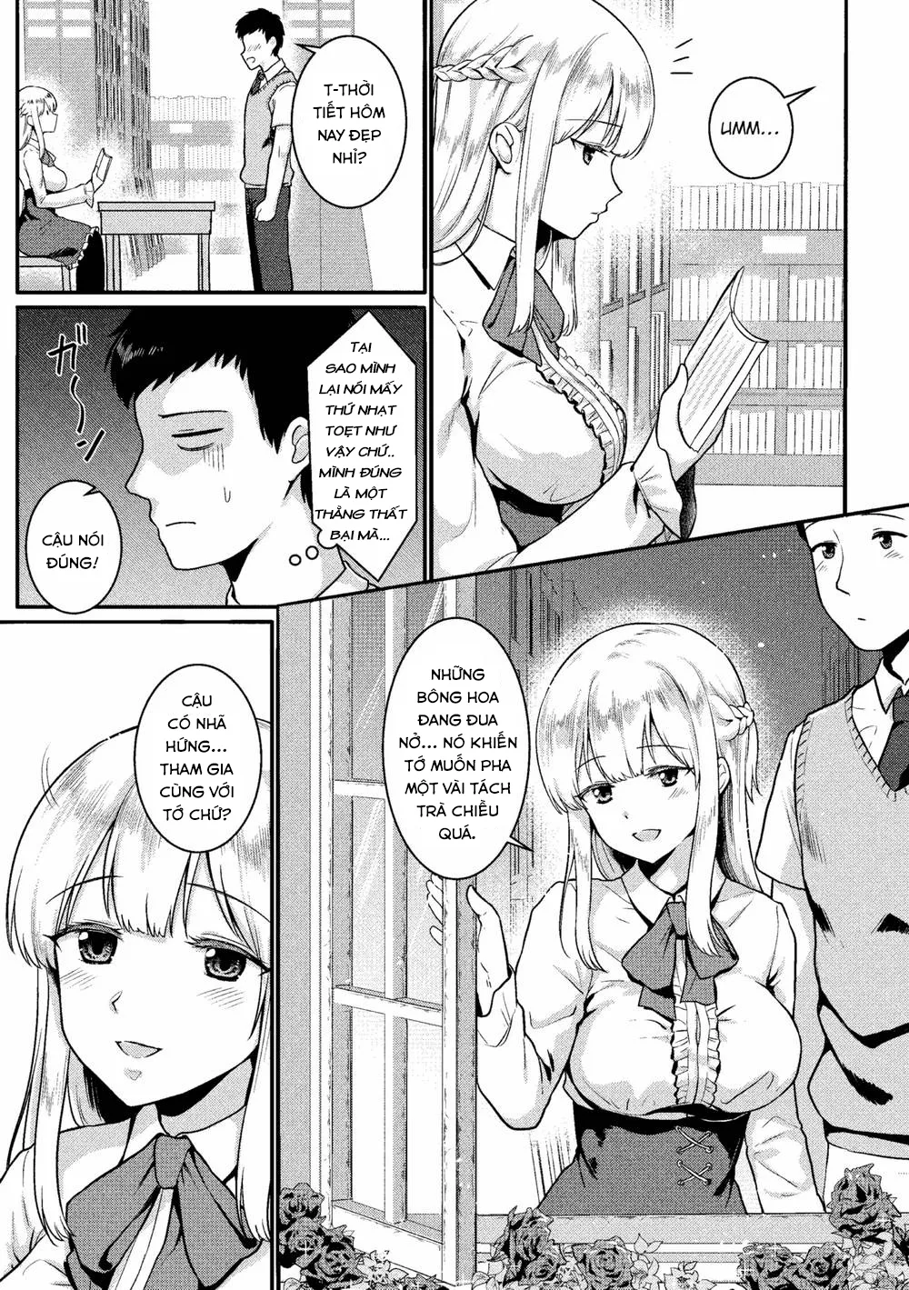 HentaiVN.net - Ảnh 4 - The Fairy of the Library - Chap 1