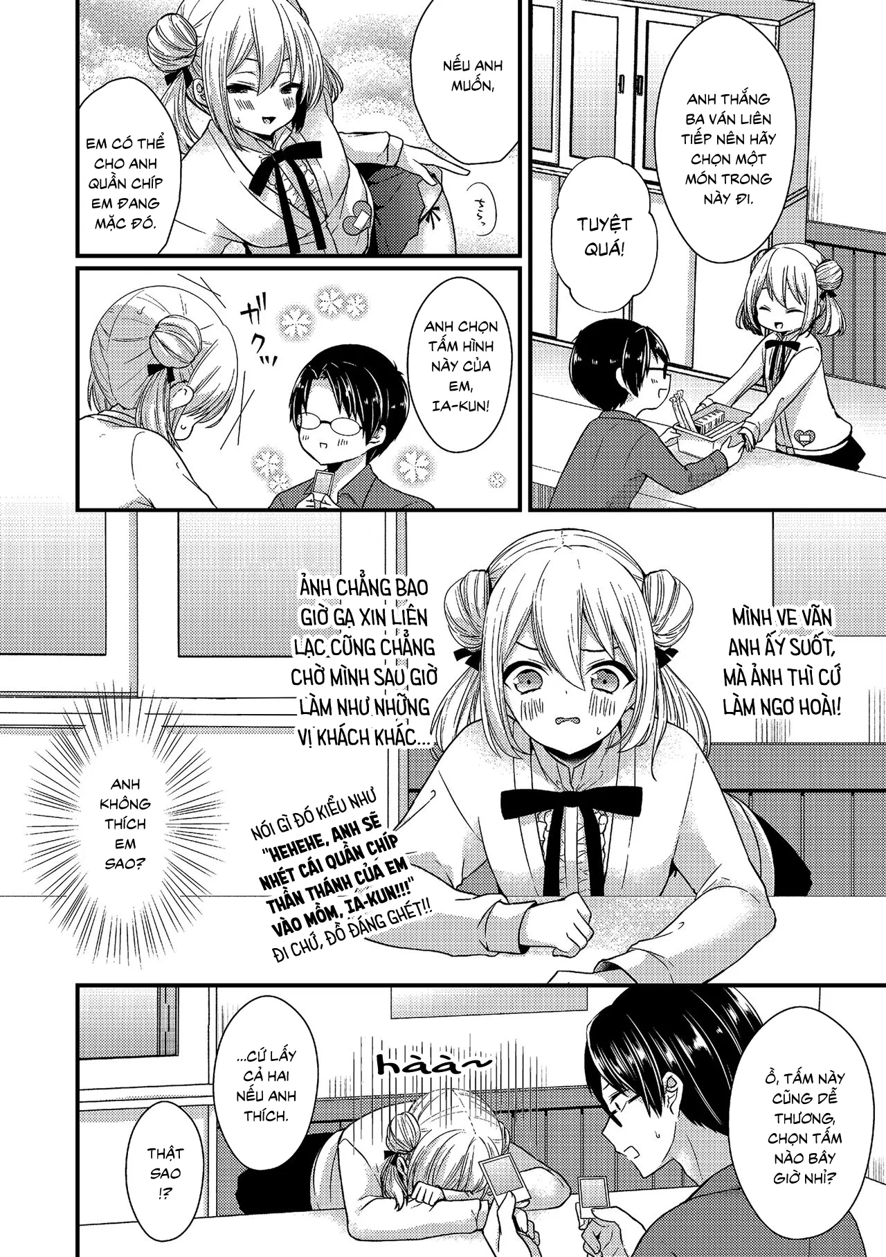HentaiVN.net - Ảnh 3 - Anh không thích em sao? [Boku no Koto Suki nan janai no!?] - Chap 1