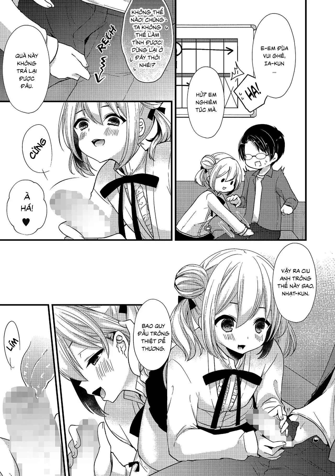HentaiVN.net - Ảnh 5 - Anh không thích em sao? [Boku no Koto Suki nan janai no!?] - Chap 1