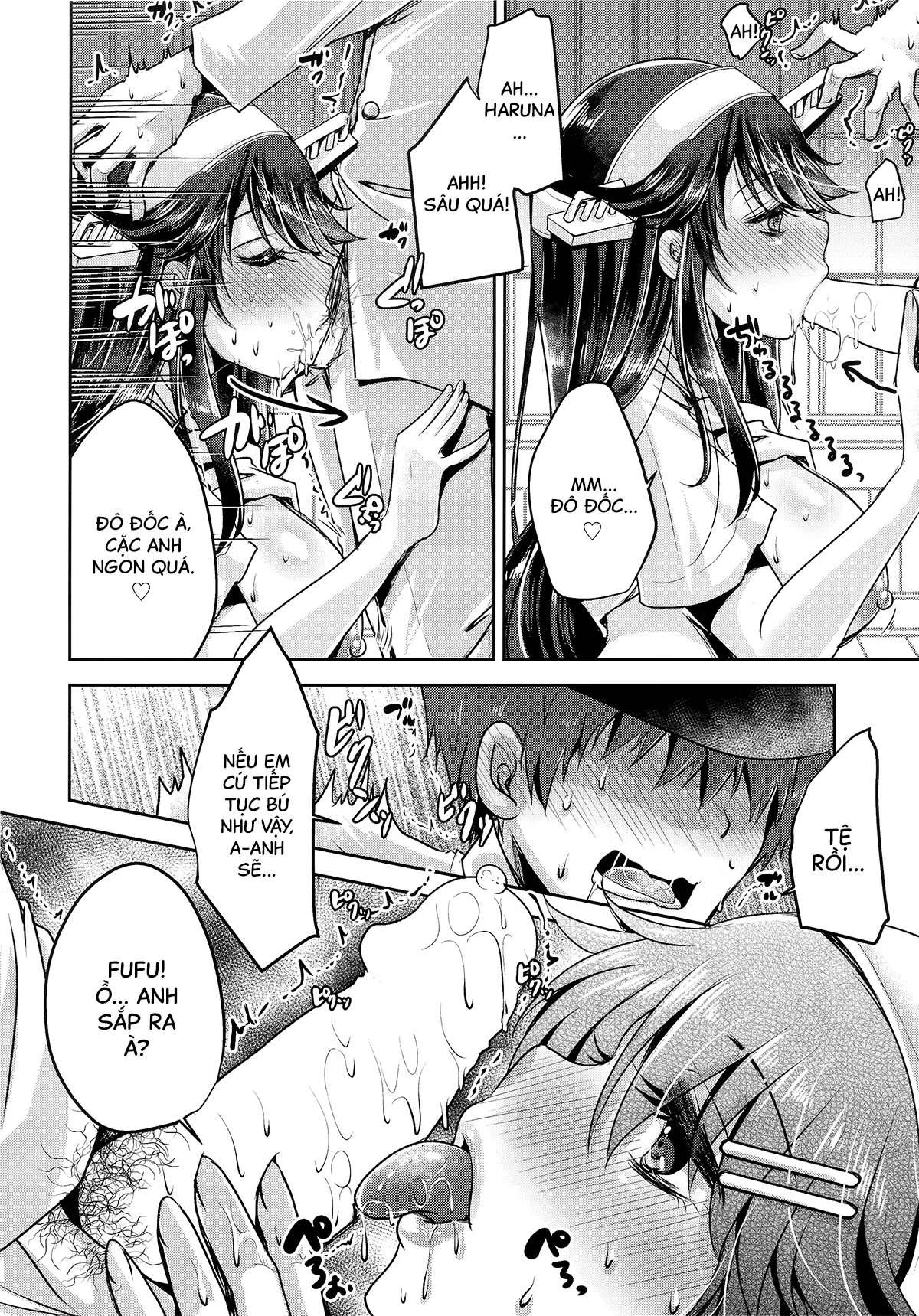 HentaiVN.net - Ảnh 13 - Chinjufu no sakura to T-shirt no Haruna [鎮守府の桜とTシャツの榛名] - Chap 1