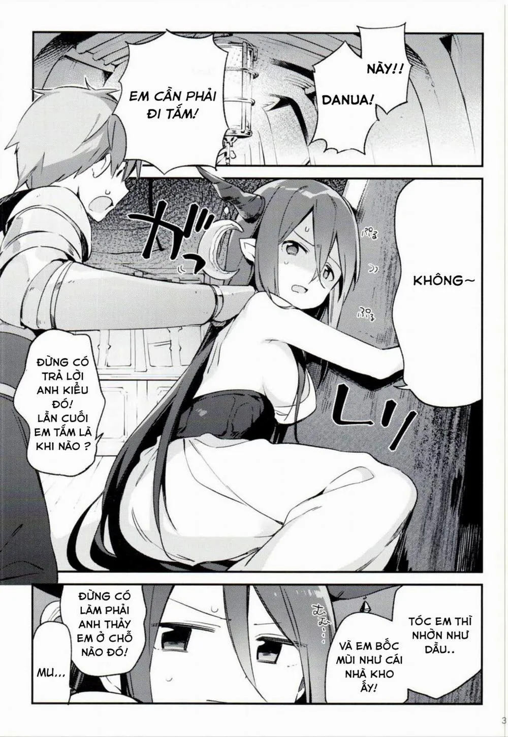 HentaiVN.net - Ảnh 4 - Danua-chan to Ofuro ni Hairou (Granblue Fantasy) - Chap 1