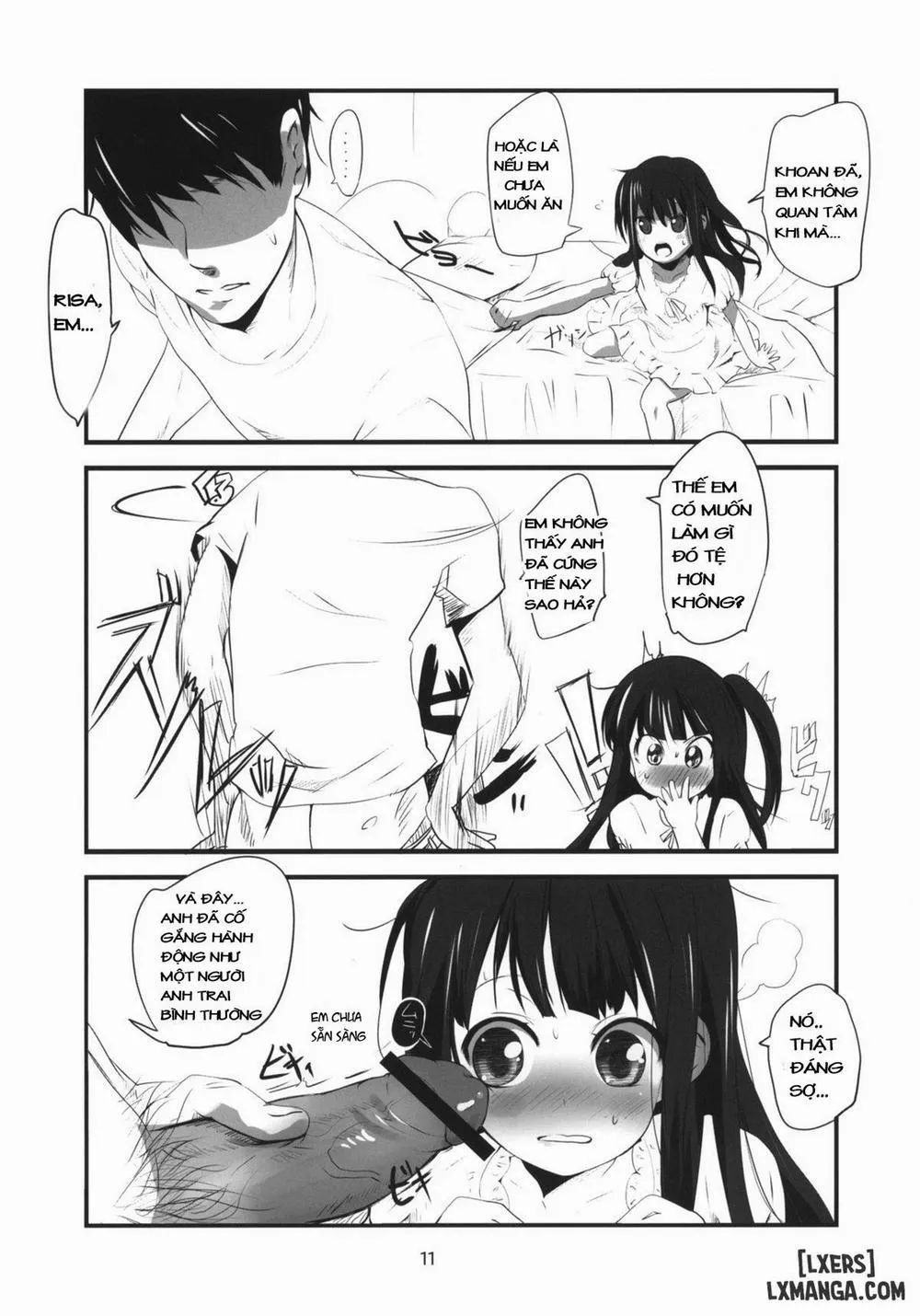 HentaiVN.net - Ảnh 10 - Imouto(9) no Oshiri de H Suru Hon - Chap 1
