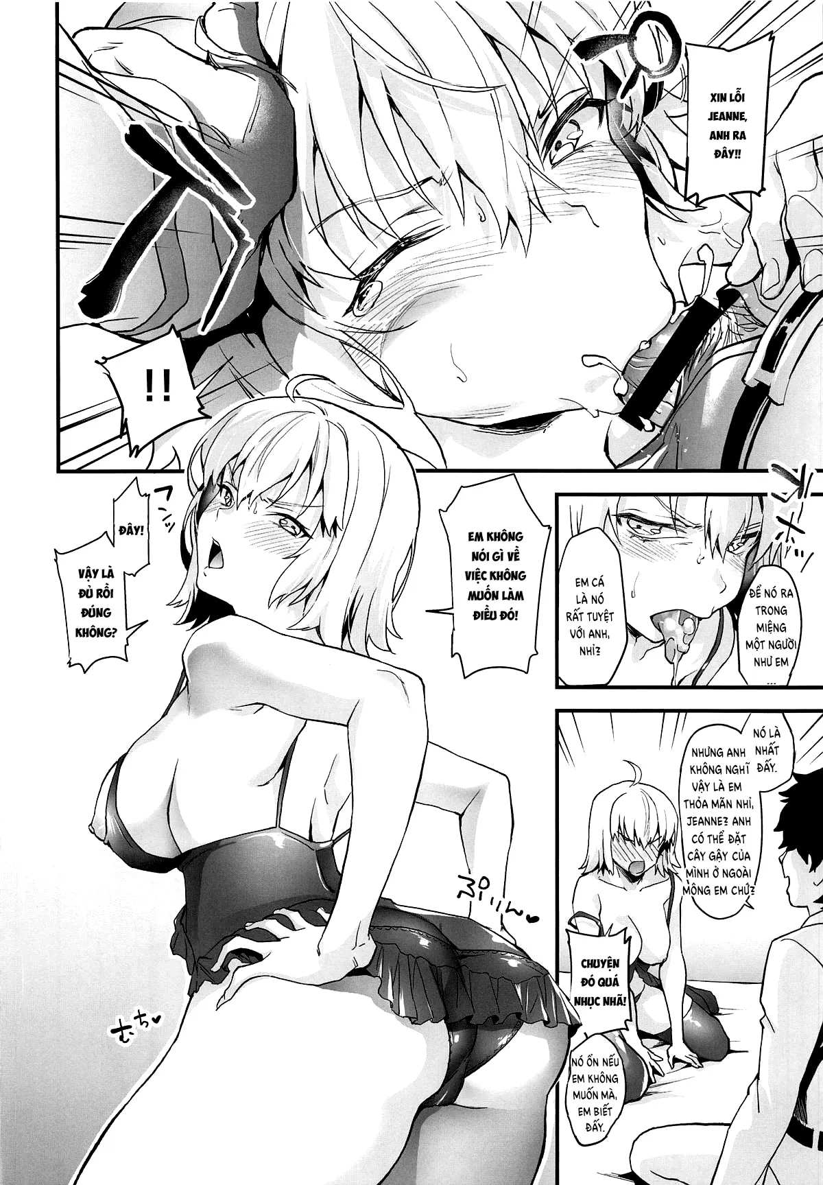 HentaiVN.net - Ảnh 11 - Hatsutaiken, Jeanne (Fate/Grand Order) [Jeanne First Sexual Experience] - Chap 1