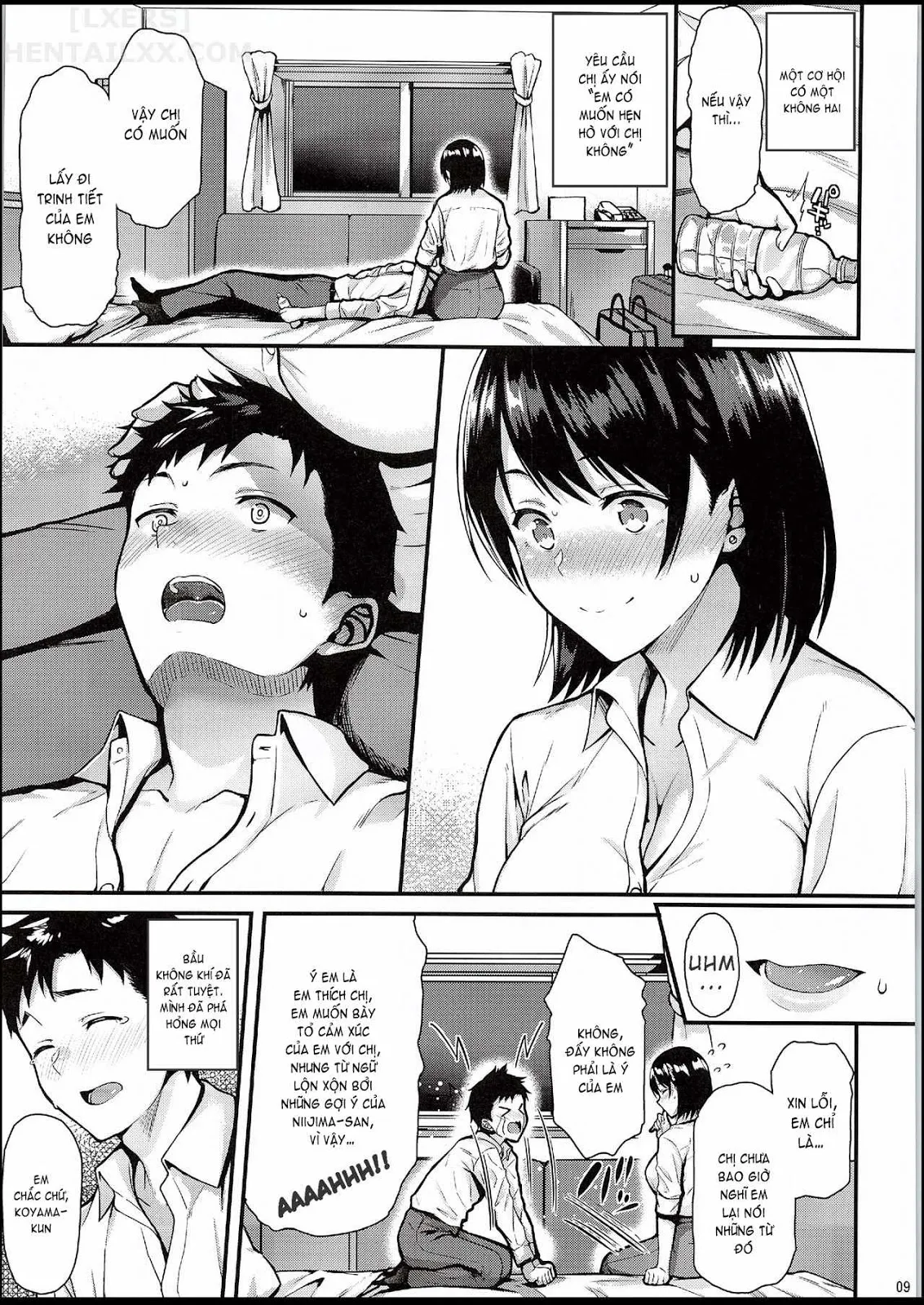 HentaiVN.net - Ảnh 9 - Ore No Hajimete Wa Senpai Ni Ubawaretai!! - Chap 1