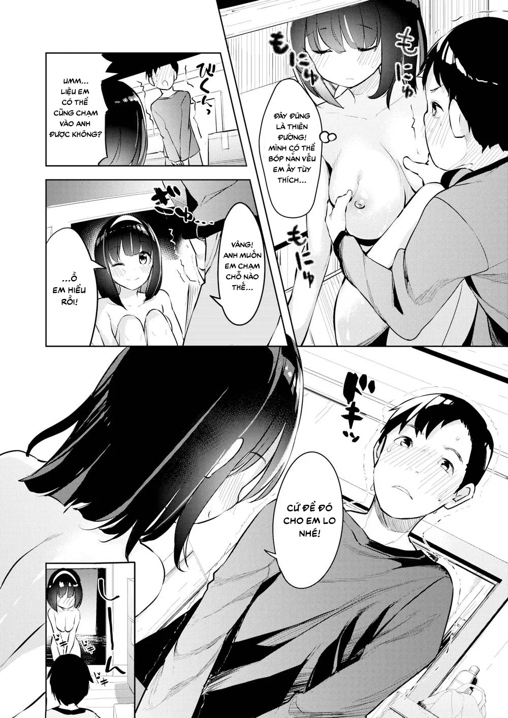 HentaiVN.net - Ảnh 6 - Cỗ máy biết yêu [Hardwired Girl] - Chap 1