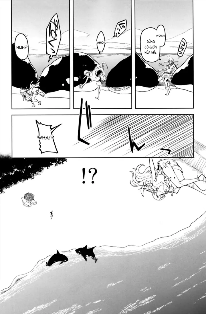 HentaiVN.net - Ảnh 10 - Đụ cá voi. [Dosukebe Elf no Ishukan Nikki 7] - Chap 1