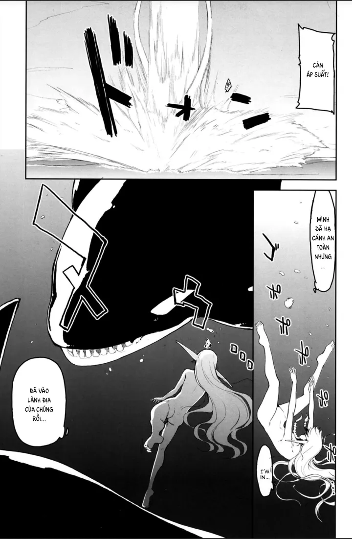 HentaiVN.net - Ảnh 13 - Đụ cá voi. [Dosukebe Elf no Ishukan Nikki 7] - Chap 1