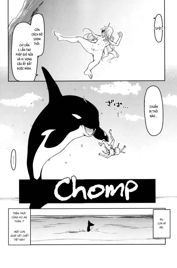 HentaiVN.net - Ảnh 18 - Đụ cá voi. [Dosukebe Elf no Ishukan Nikki 7] - Chap 1