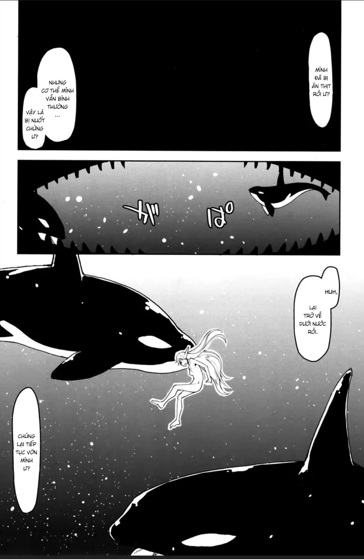 HentaiVN.net - Ảnh 19 - Đụ cá voi. [Dosukebe Elf no Ishukan Nikki 7] - Chap 1