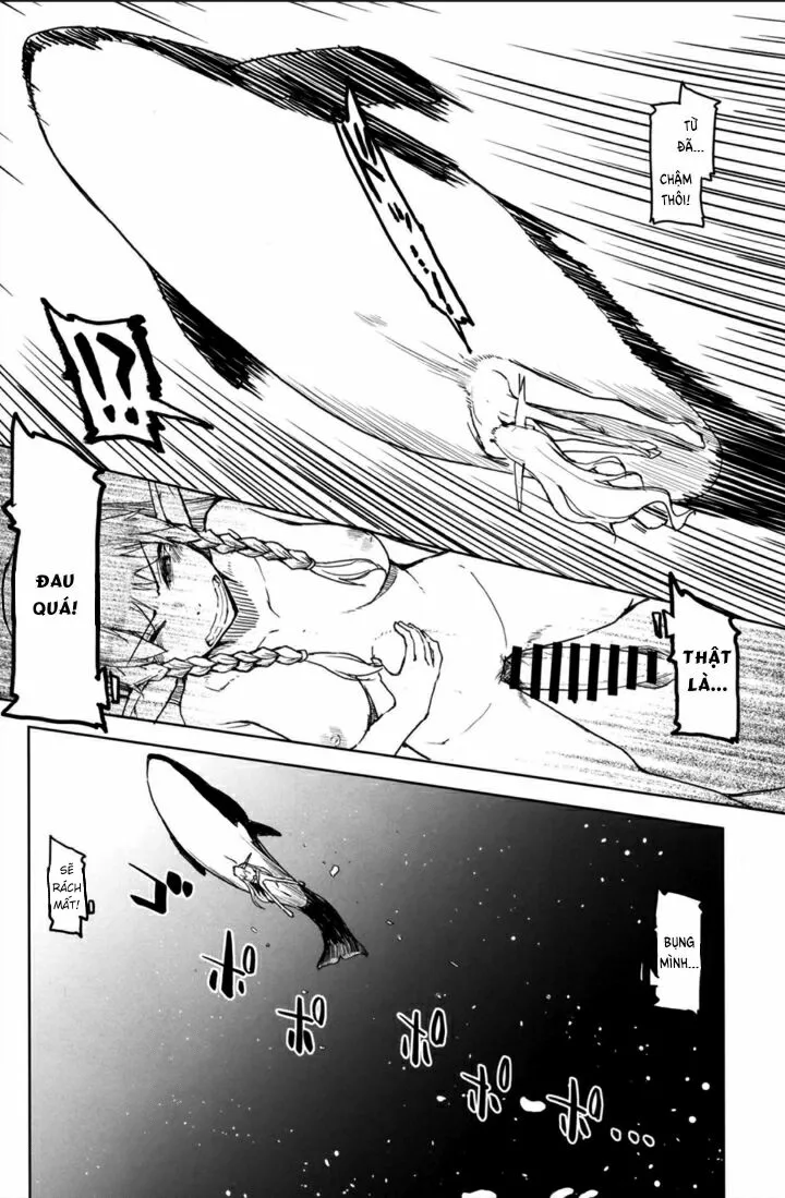 HentaiVN.net - Ảnh 22 - Đụ cá voi. [Dosukebe Elf no Ishukan Nikki 7] - Chap 1