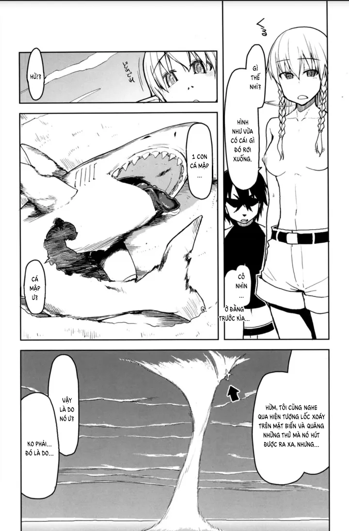 HentaiVN.net - Ảnh 6 - Đụ cá voi. [Dosukebe Elf no Ishukan Nikki 7] - Chap 1