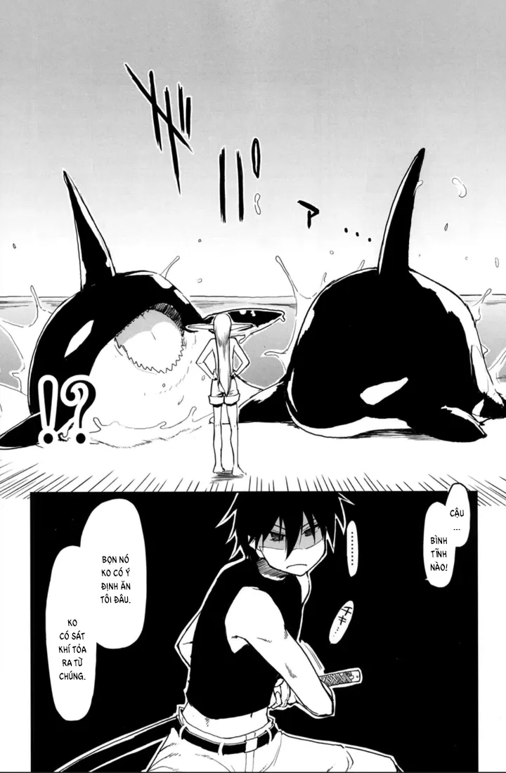 HentaiVN.net - Ảnh 8 - Đụ cá voi. [Dosukebe Elf no Ishukan Nikki 7] - Chap 1