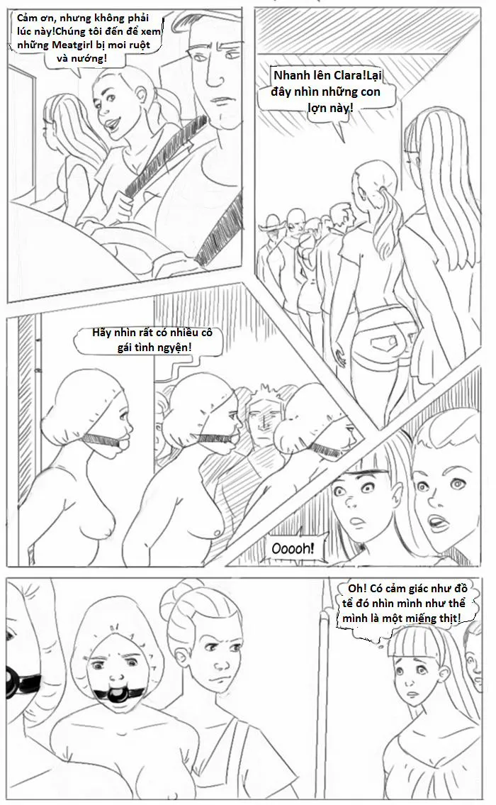 HentaiVN.net - Ảnh 3 - MeatGirls - Chap 1