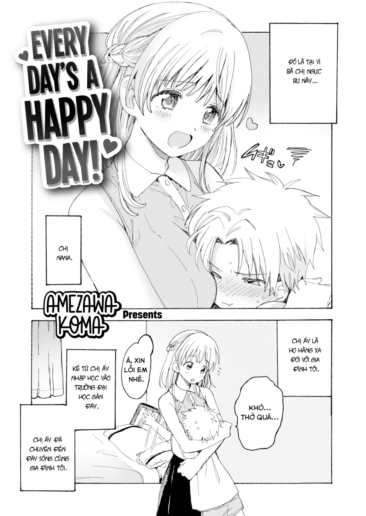 HentaiVN.net - Ảnh 3 - Mỗi ngày là một ngày vui! [Every Day’s a Happy Day!] - Chap 1