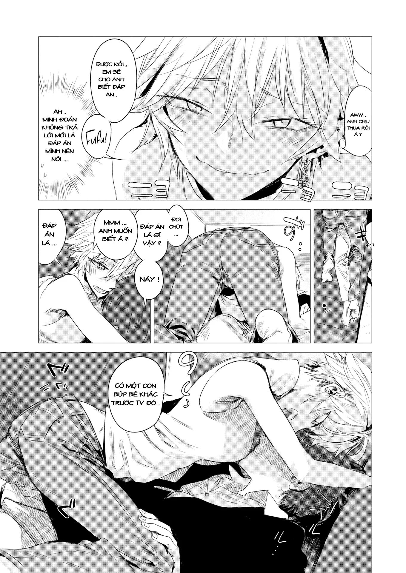 HentaiVN.net - Ảnh 8 - Mèo trắng [white cat] - Chap 1