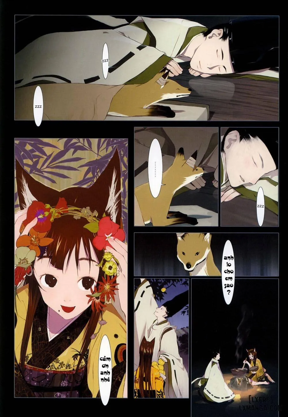 HentaiVN.net - Ảnh 105 - Hanafuda - Chap 1