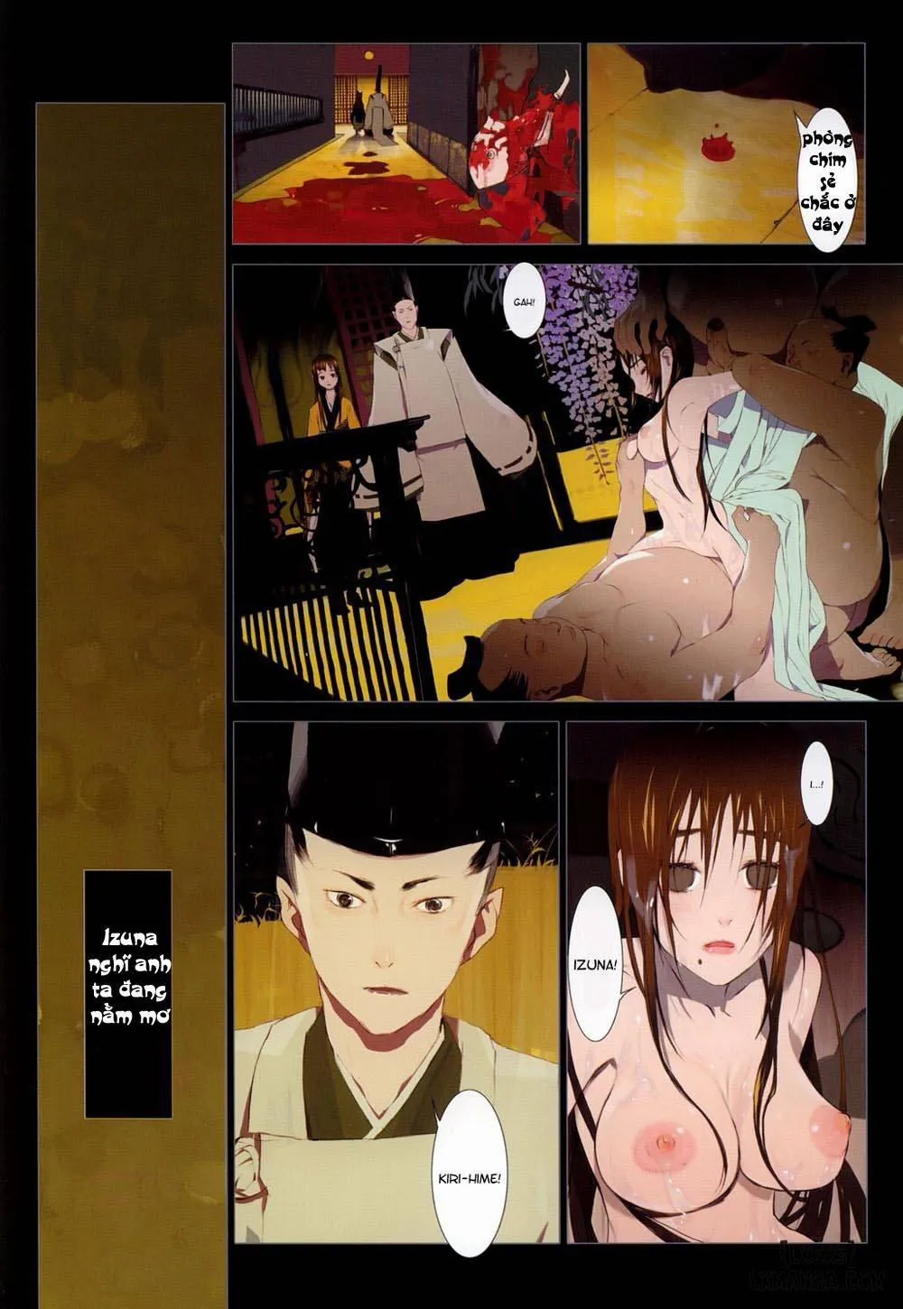 HentaiVN.net - Ảnh 81 - Hanafuda - Chap 1