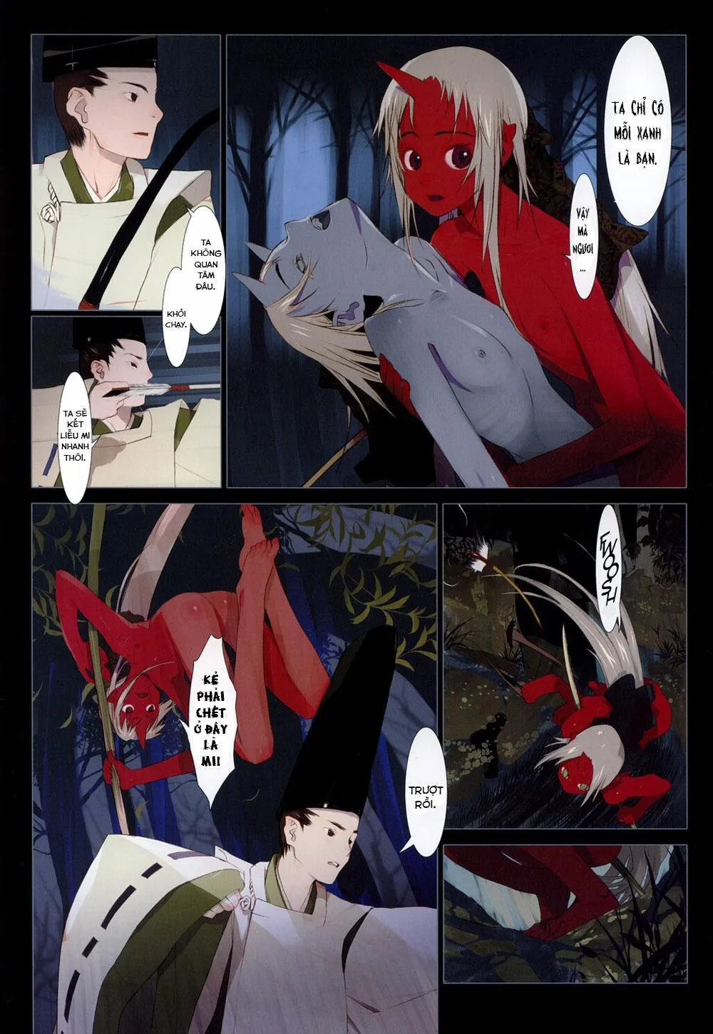 HentaiVN.net - Ảnh 59 - Hanafuda - Chap 3