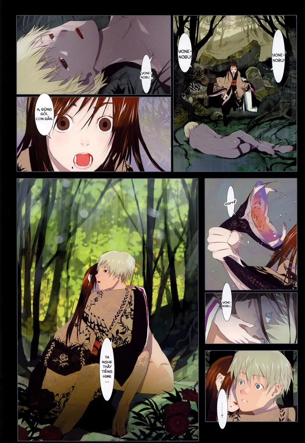 HentaiVN.net - Ảnh 62 - Hanafuda - Chap 3